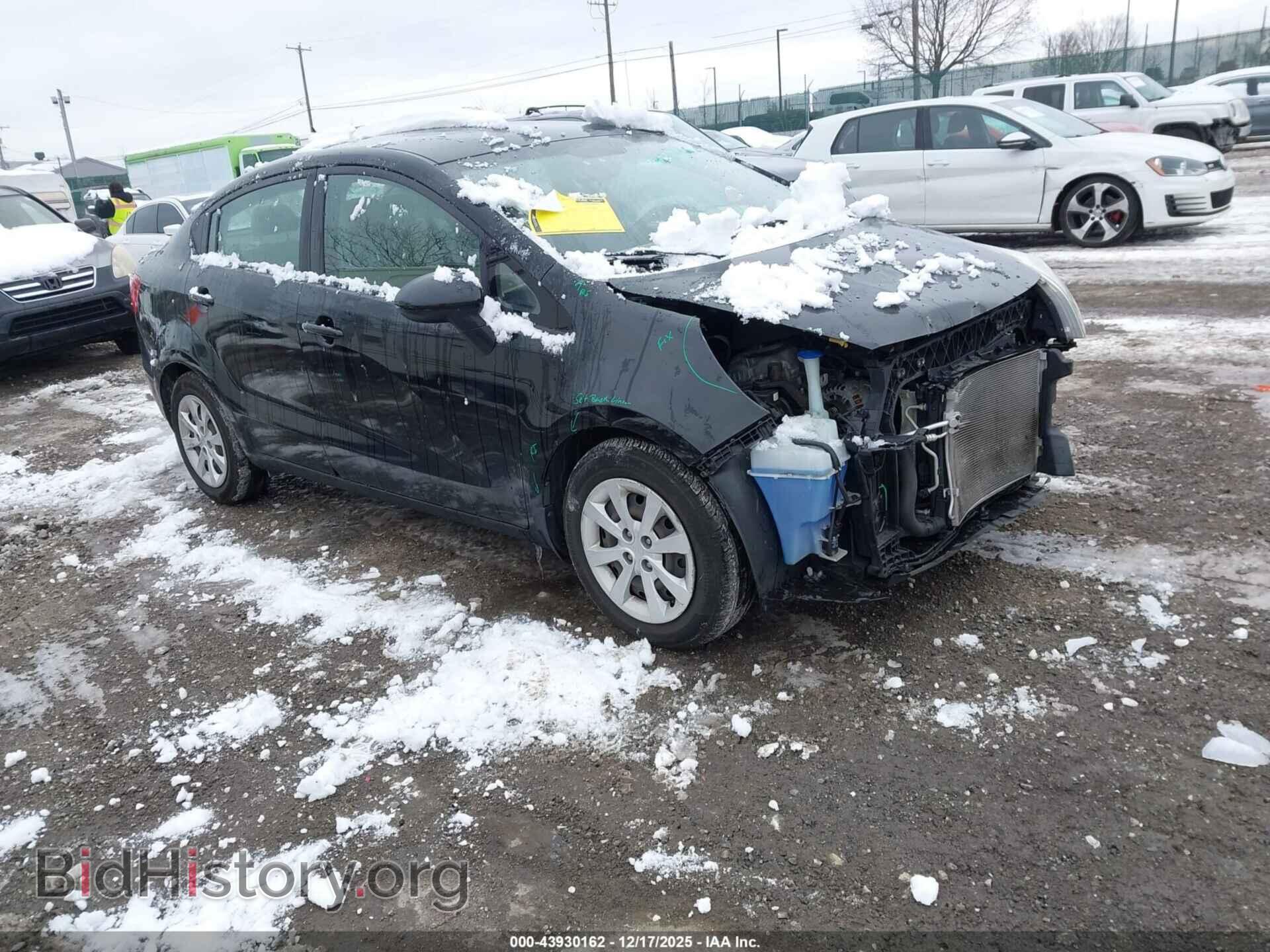Фотография KNADM4A34D6215421 - KIA RIO 2013