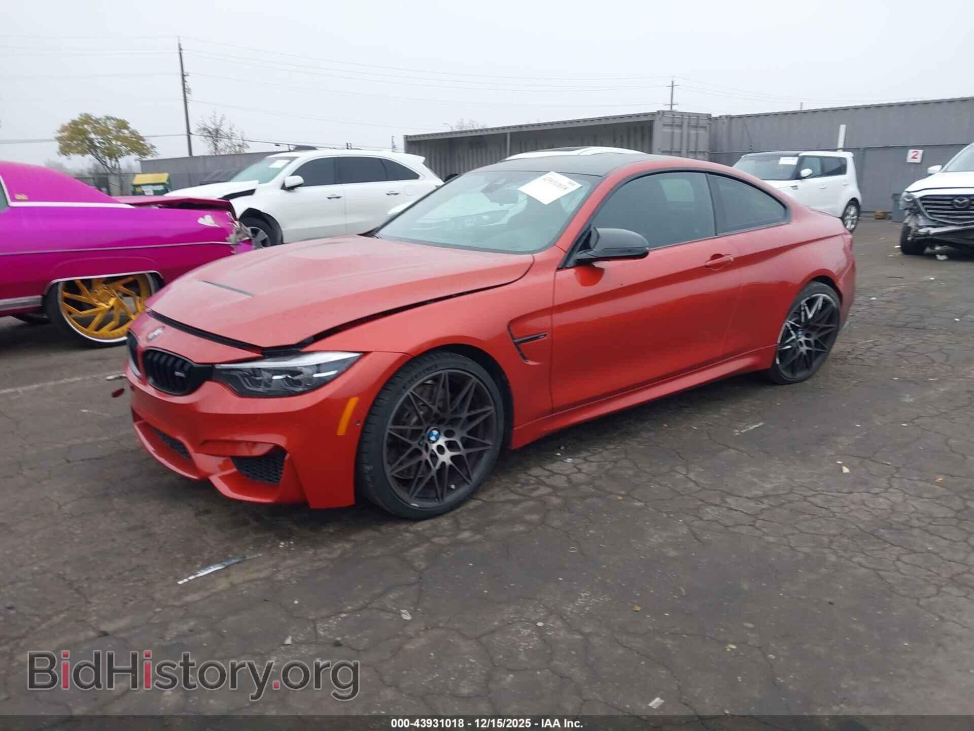 2018 BMW M4 - VIN: WBS4Y9C52JAG66838 - Фото 2