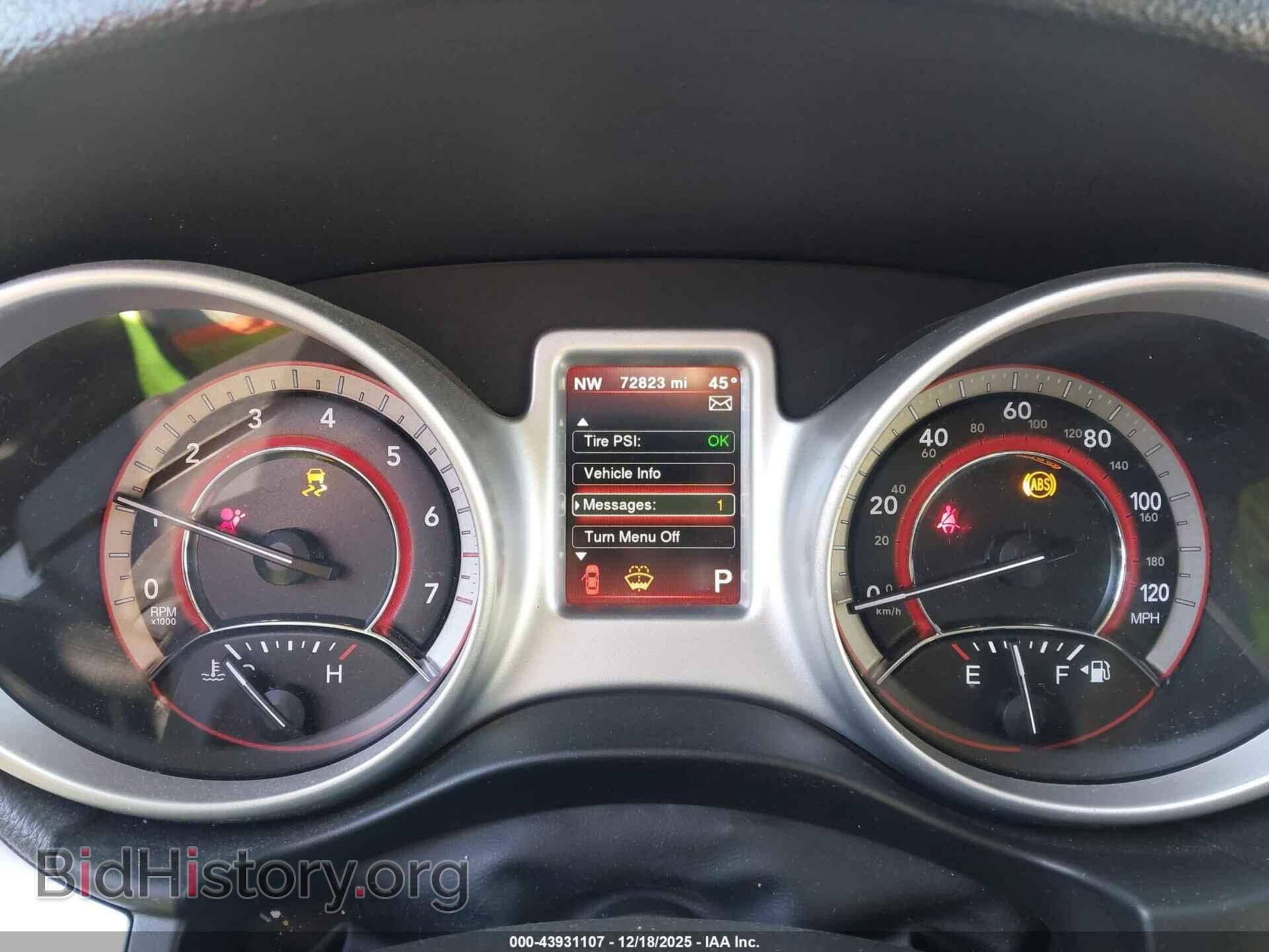 2019 DODGE JOURNEY - VIN: 3C4PDCBB8KT860320 - Фото 7