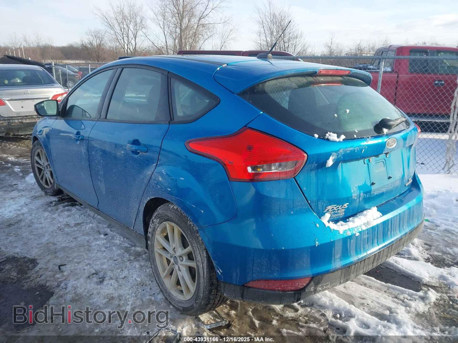 2016 FORD FOCUS - VIN: 1FADP3K23GL398381 - Фото 3
