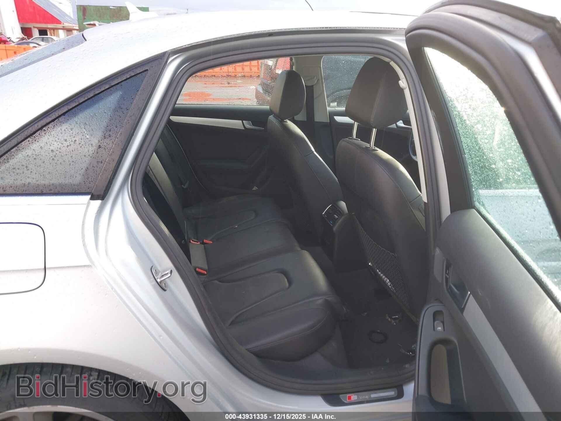 2012 AUDI A4 - VIN: WAUFFAFL0CN017286 - Фото 8