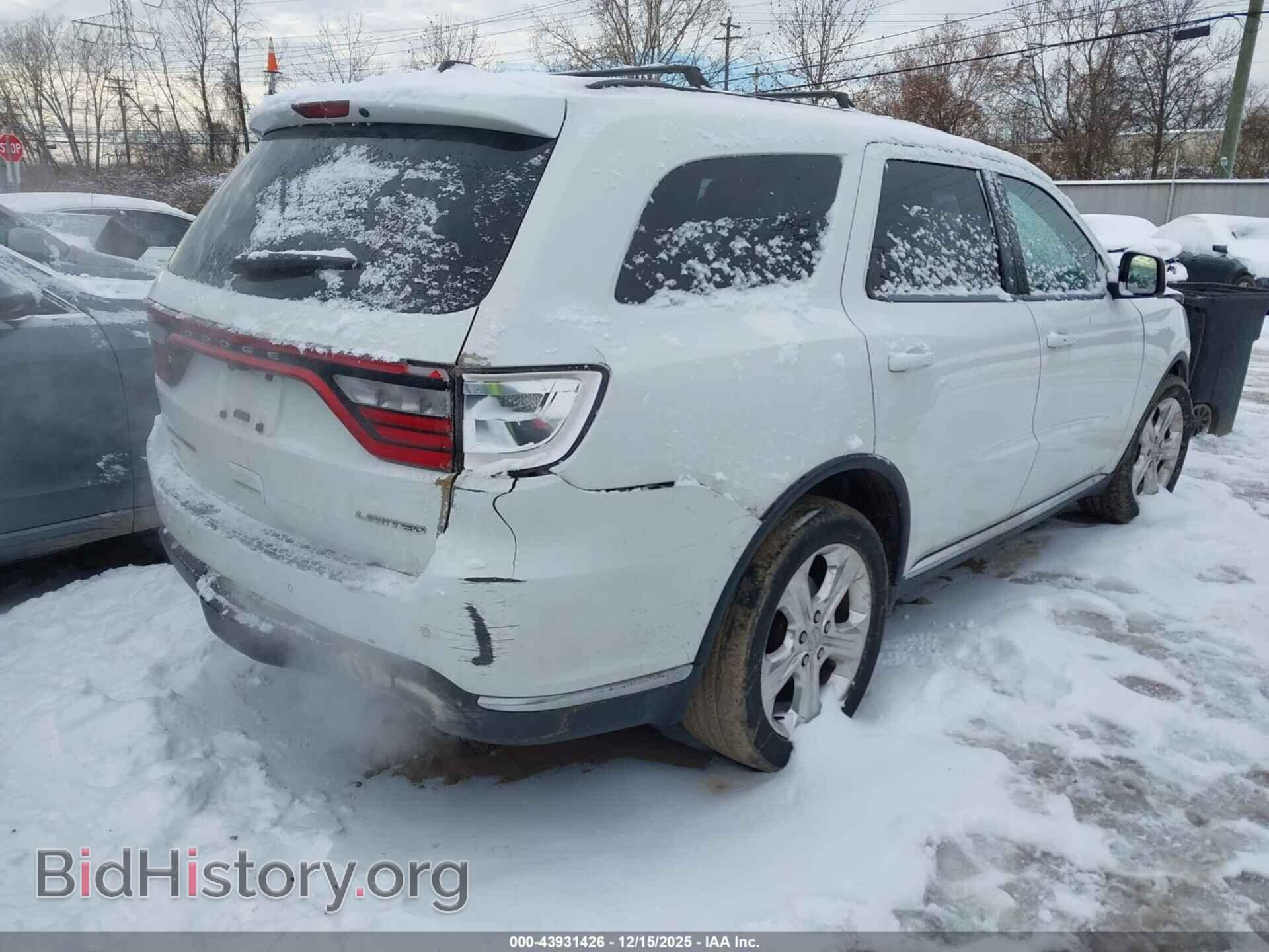 2015 DODGE DURANGO - VIN: 1C4RDJDG0FC879855 - Фото 4
