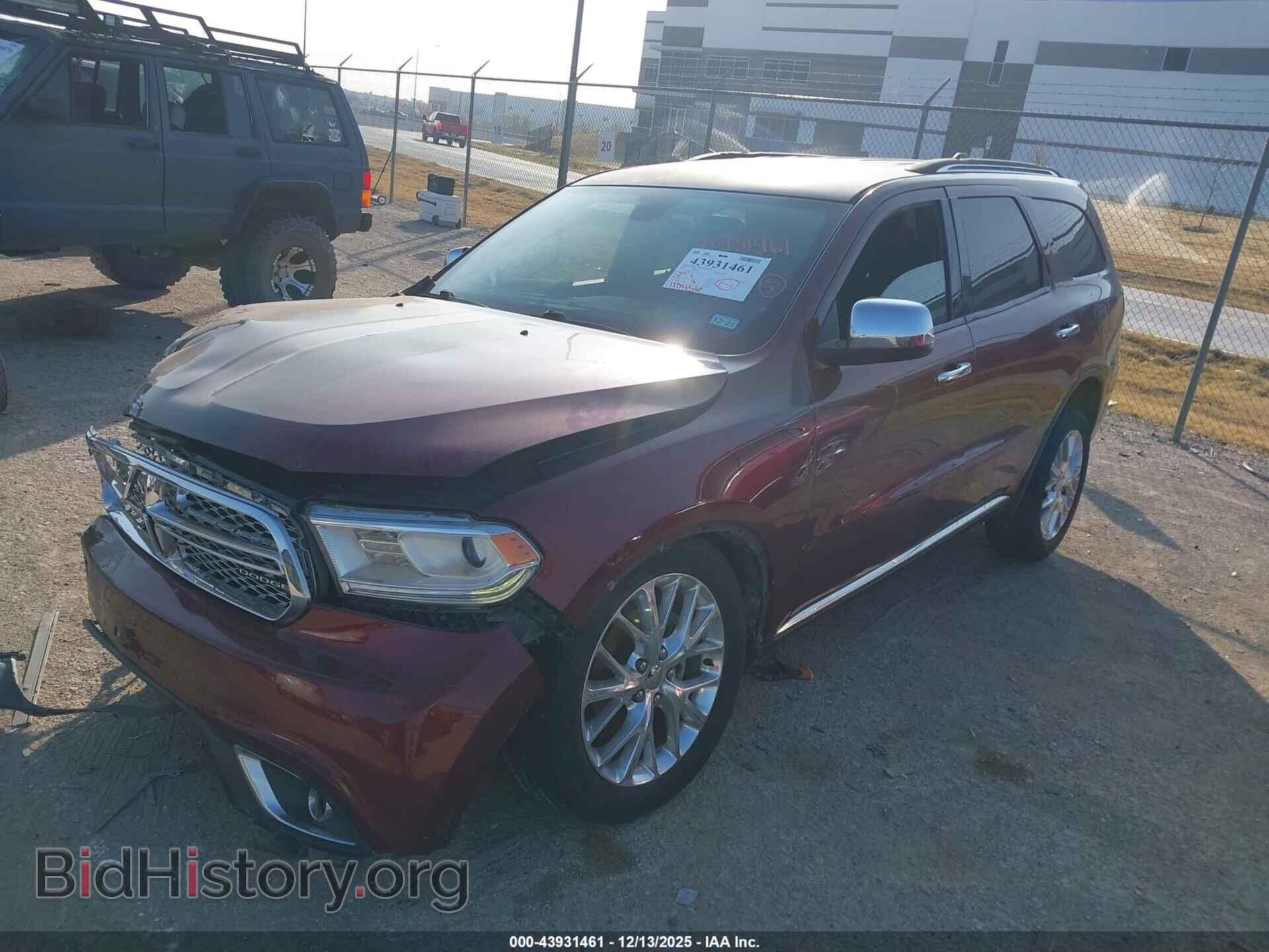 2017 DODGE DURANGO - VIN: 1C4RDHAGXHC600458 - Фото 2