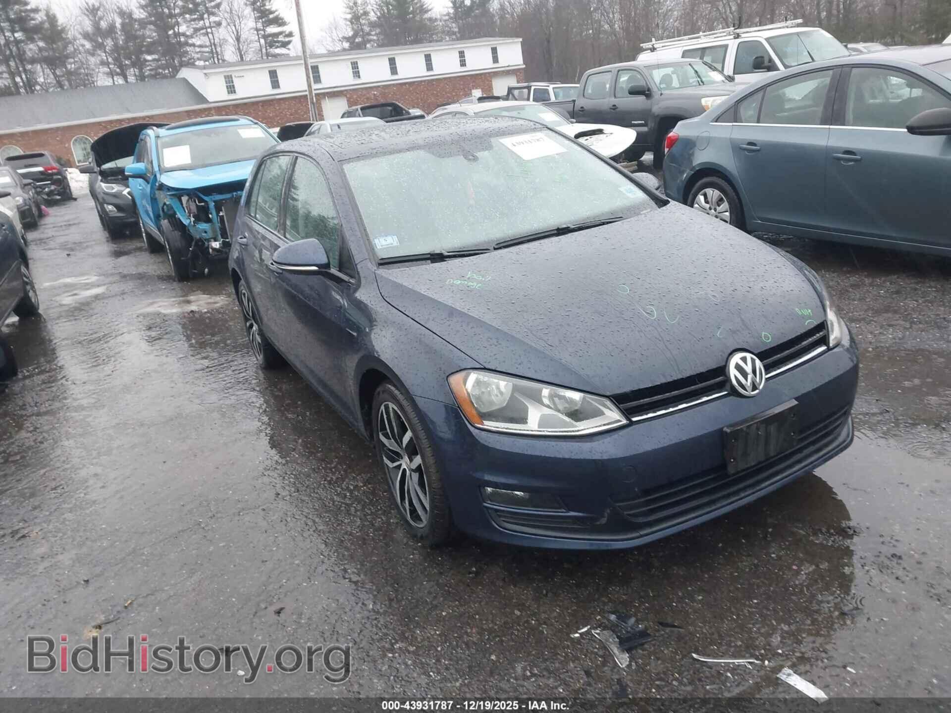 Фотография 3VW217AU9FM034005 - VOLKSWAGEN GOLF 2015