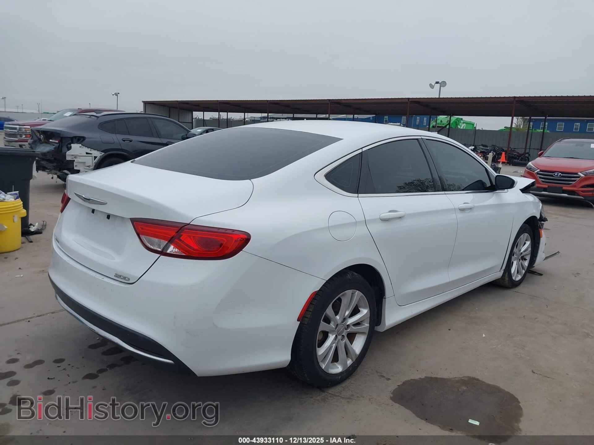 2015 CHRYSLER 200 - VIN: 1C3CCCAB3FN570192 - Фото 4