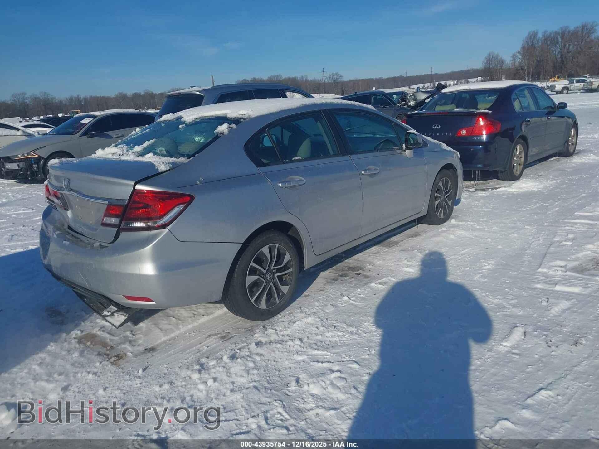 2013 HONDA CIVIC - VIN: 19XFB2F83DE245272 - Фото 4