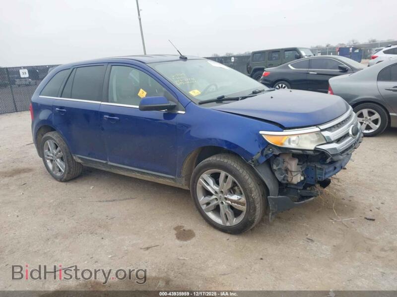 2013 Ford EDGE Limited (VIN 2FMDK3KC2DBB63110) — photo 1 of 16, IAAI, damage: front end
