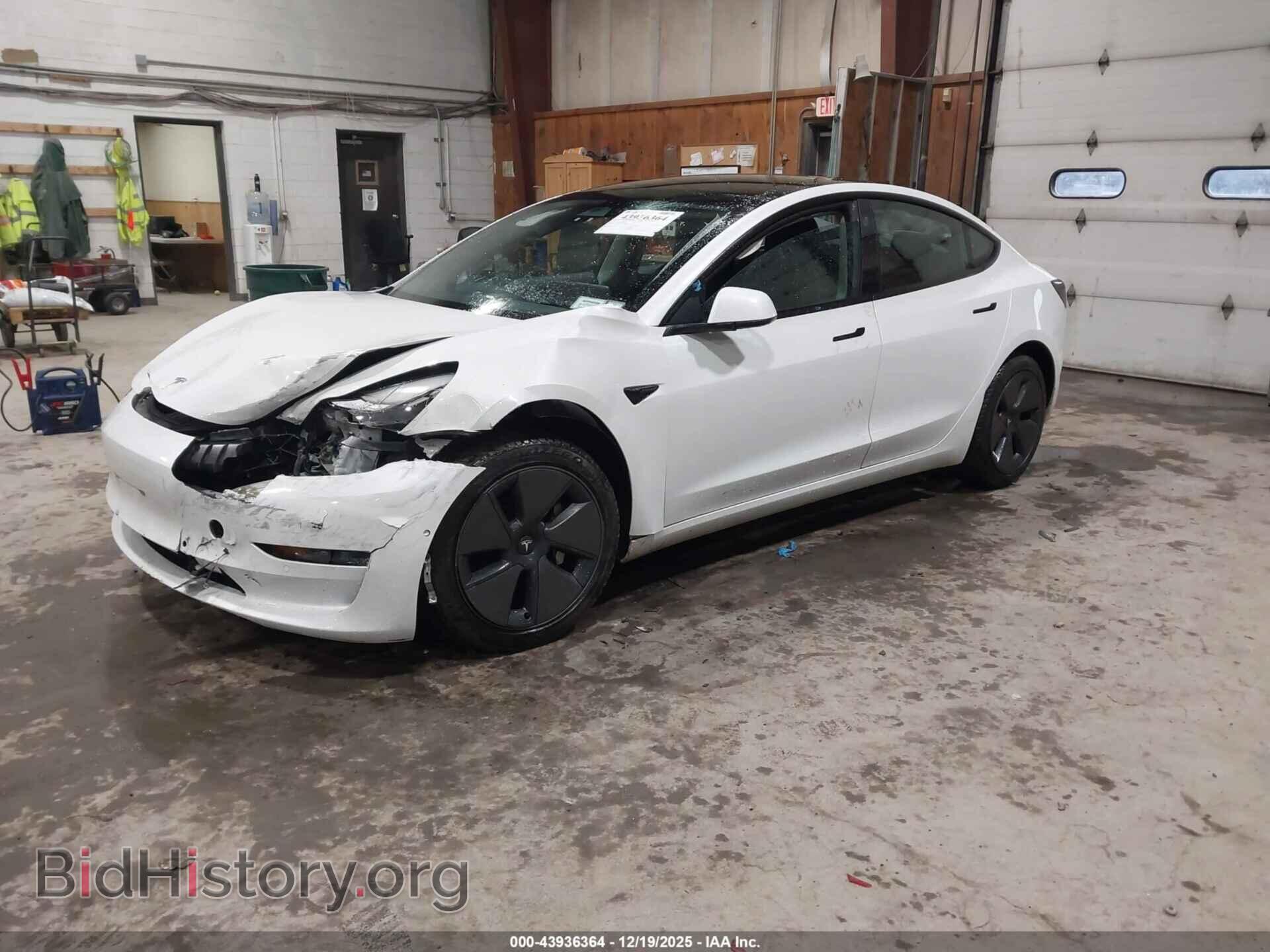 2022 TESLA MODEL 3 - VIN: 5YJ3E1EB3NF360810 - Фото 2