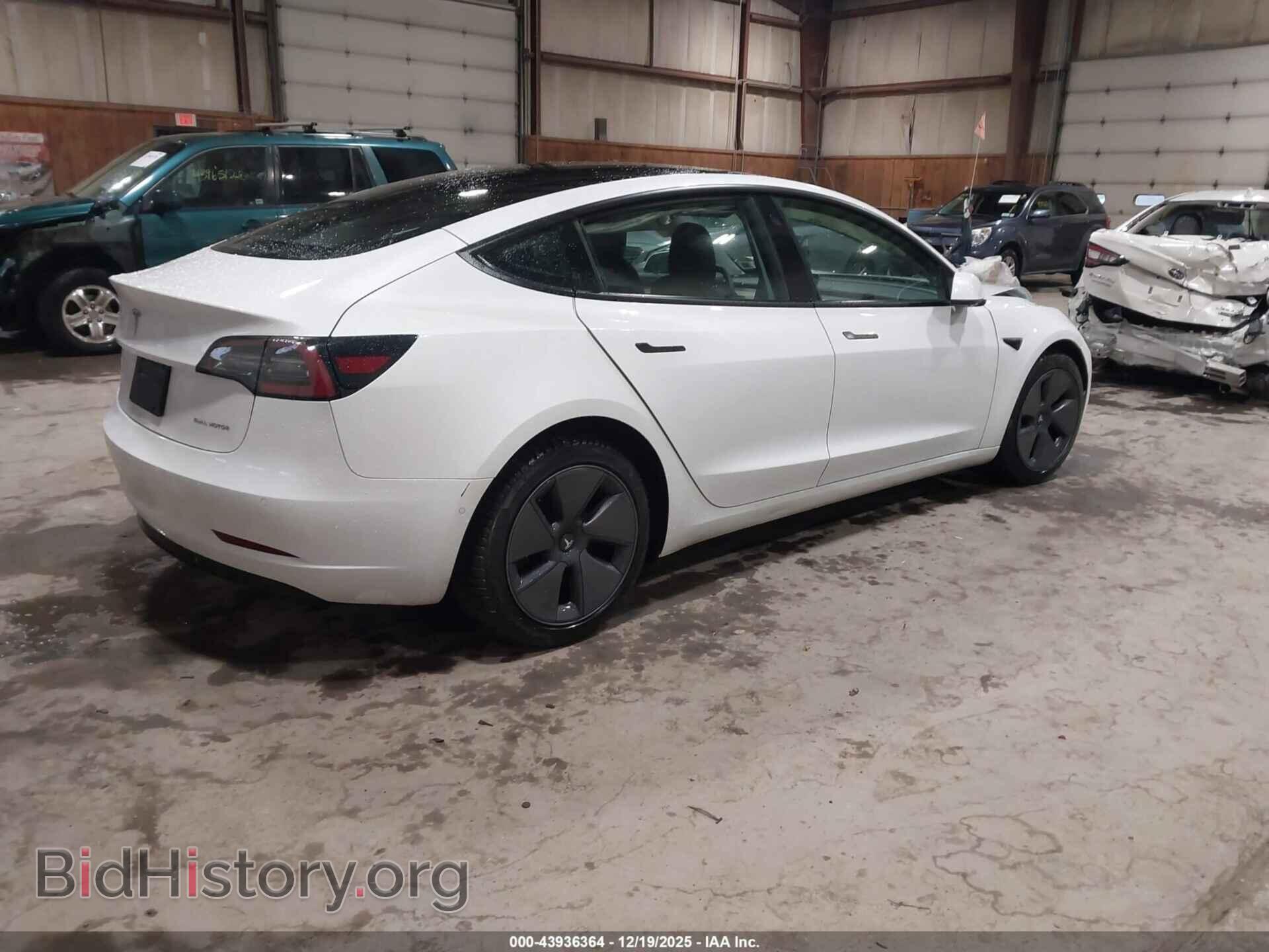 2022 TESLA MODEL 3 - VIN: 5YJ3E1EB3NF360810 - Фото 4