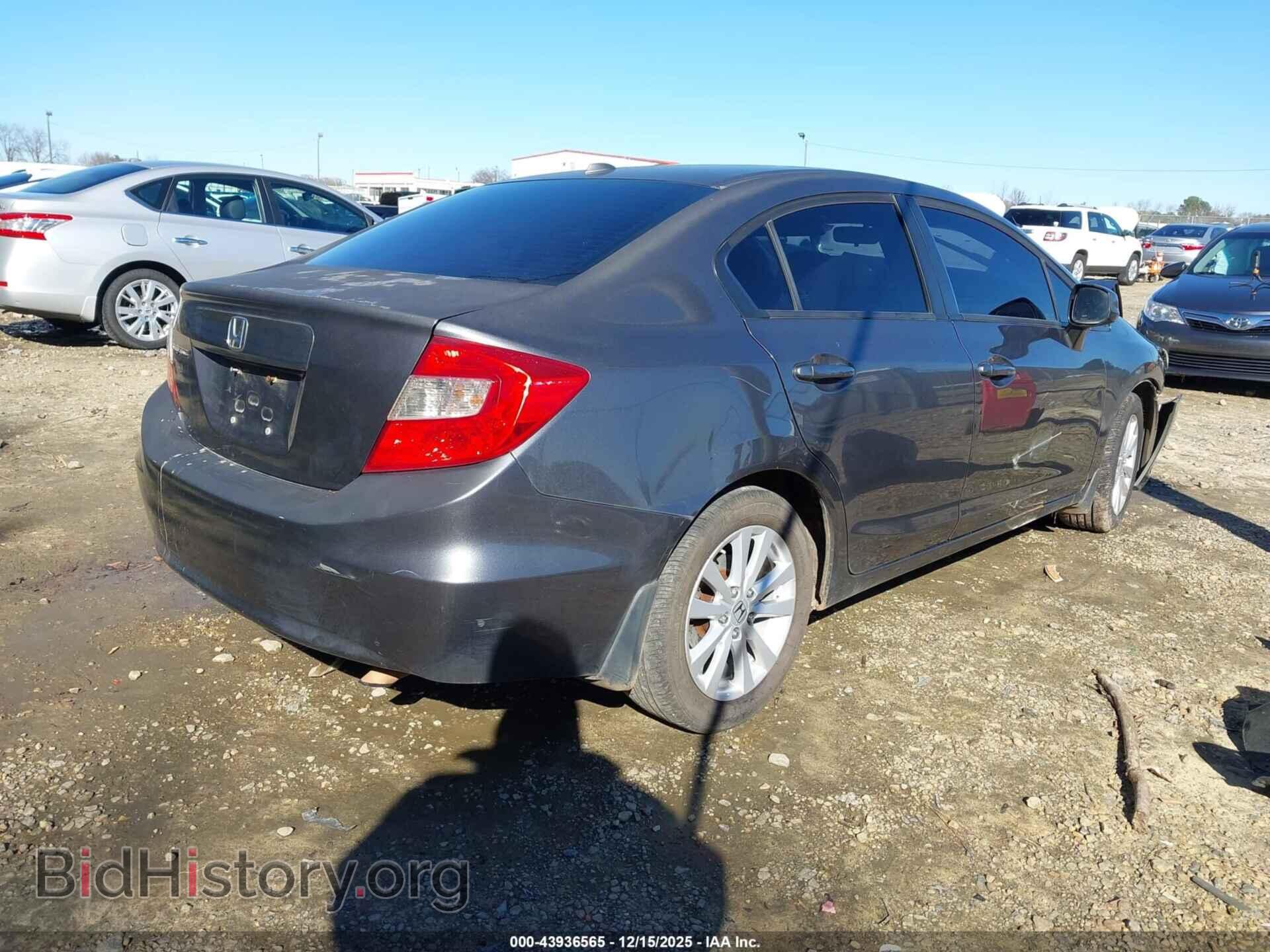 2012 HONDA CIVIC - VIN: 19XFB2F91CE022428 - Фото 4