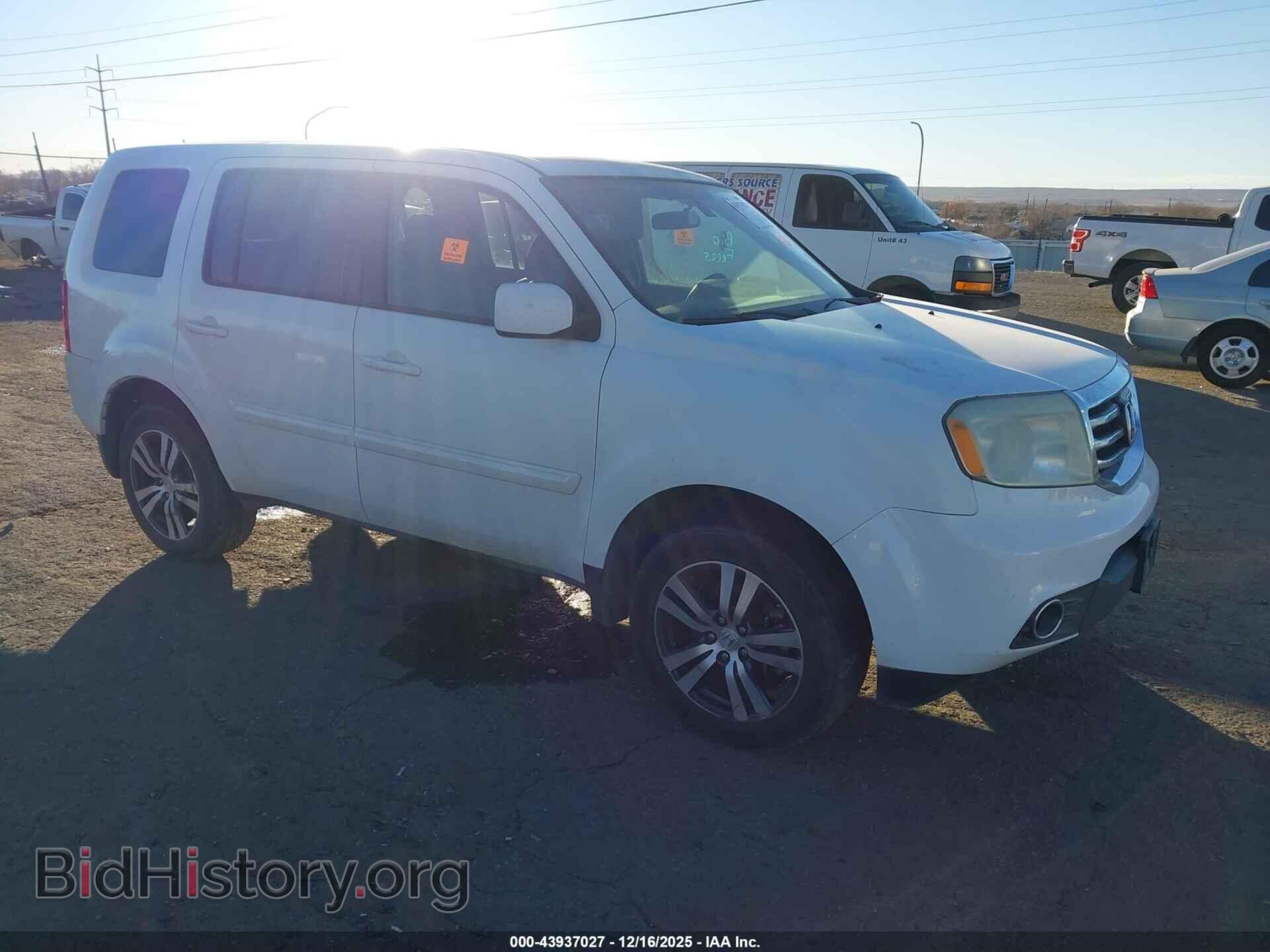 Фотография 5FNYF3H47DB009330 - HONDA PILOT 2013