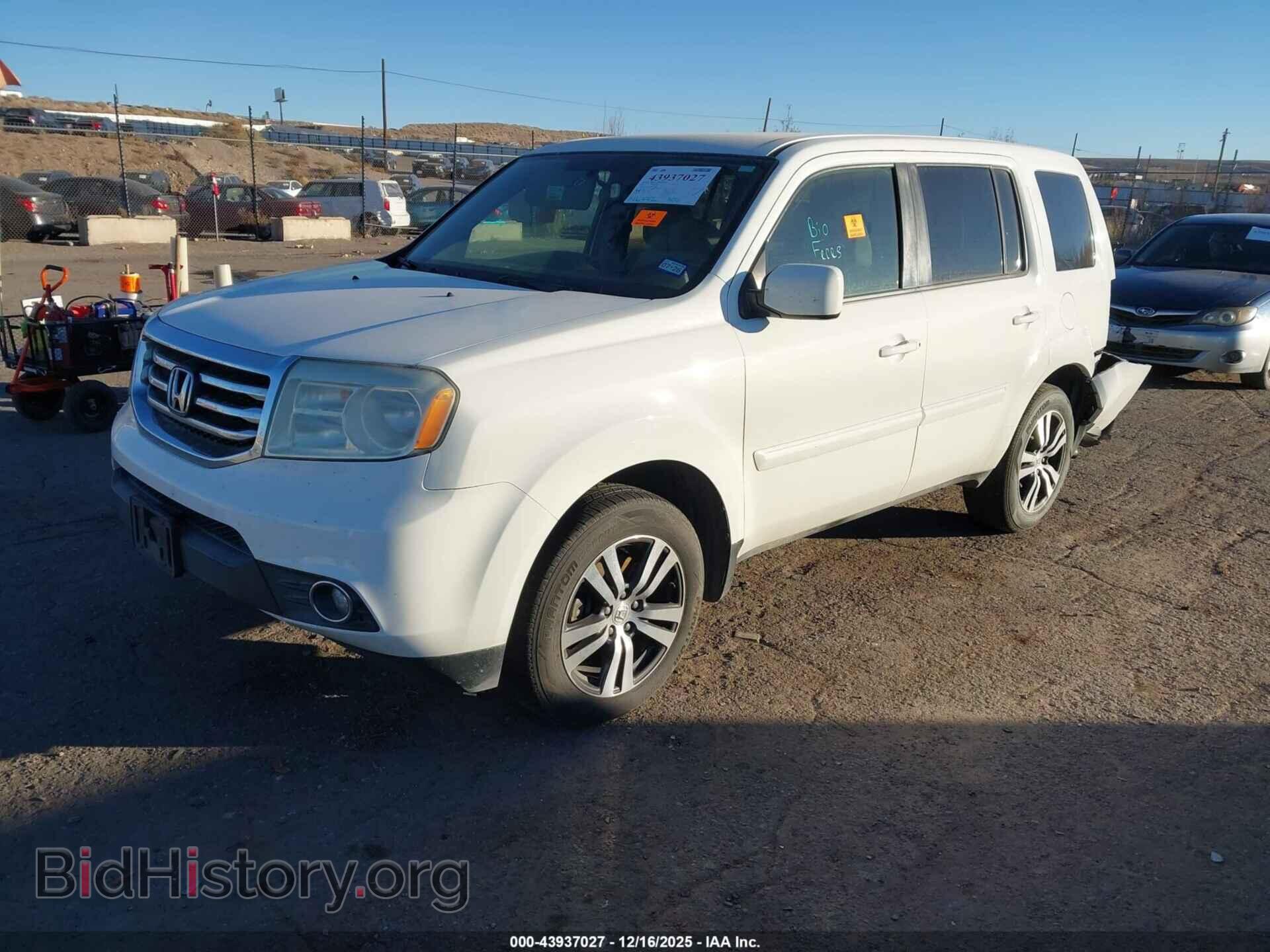 2013 HONDA PILOT - VIN: 5FNYF3H47DB009330 - Фото 2