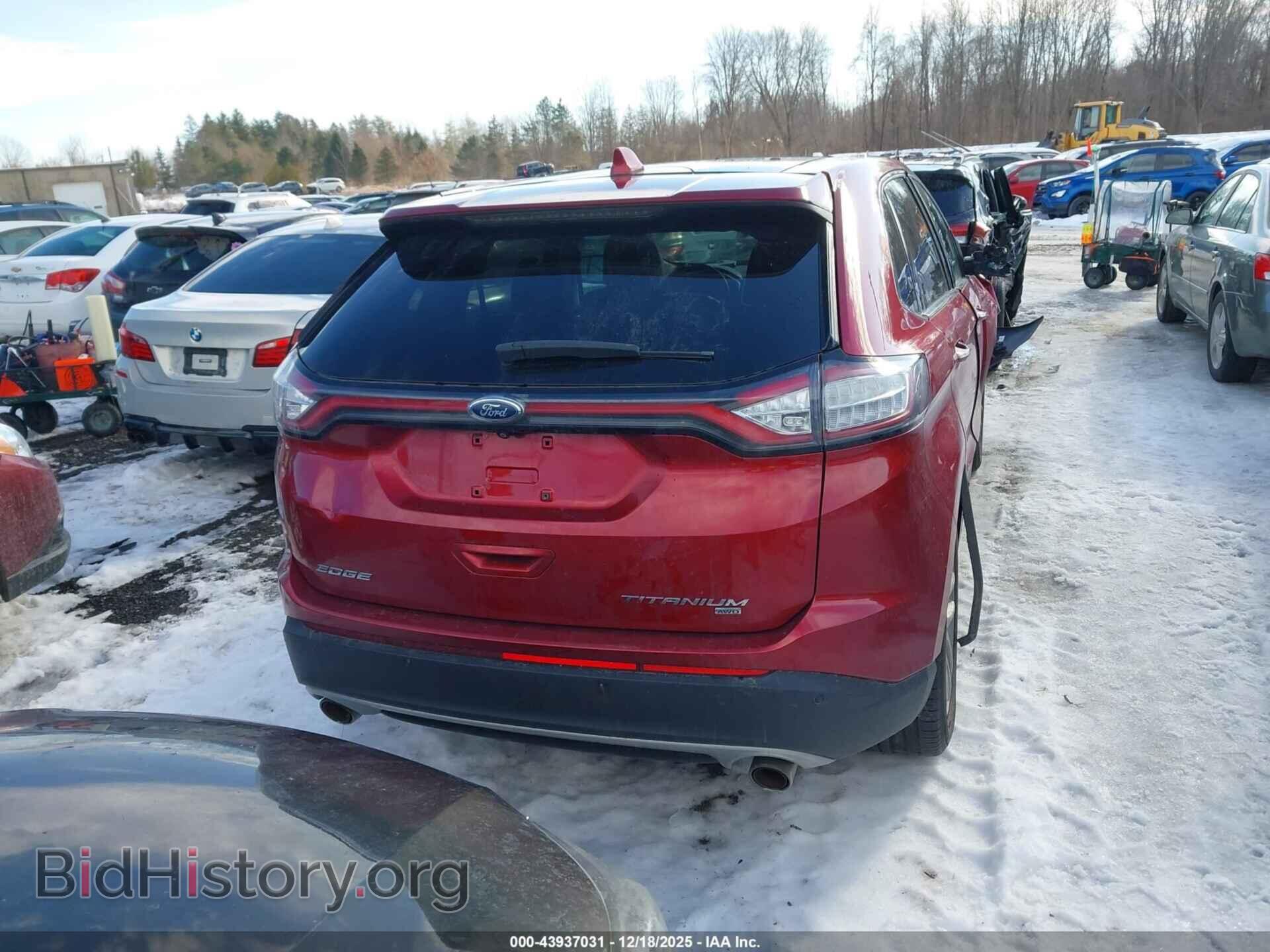 2015 FORD EDGE - VIN: 2FMTK4K83FBB29385 - Photo 16