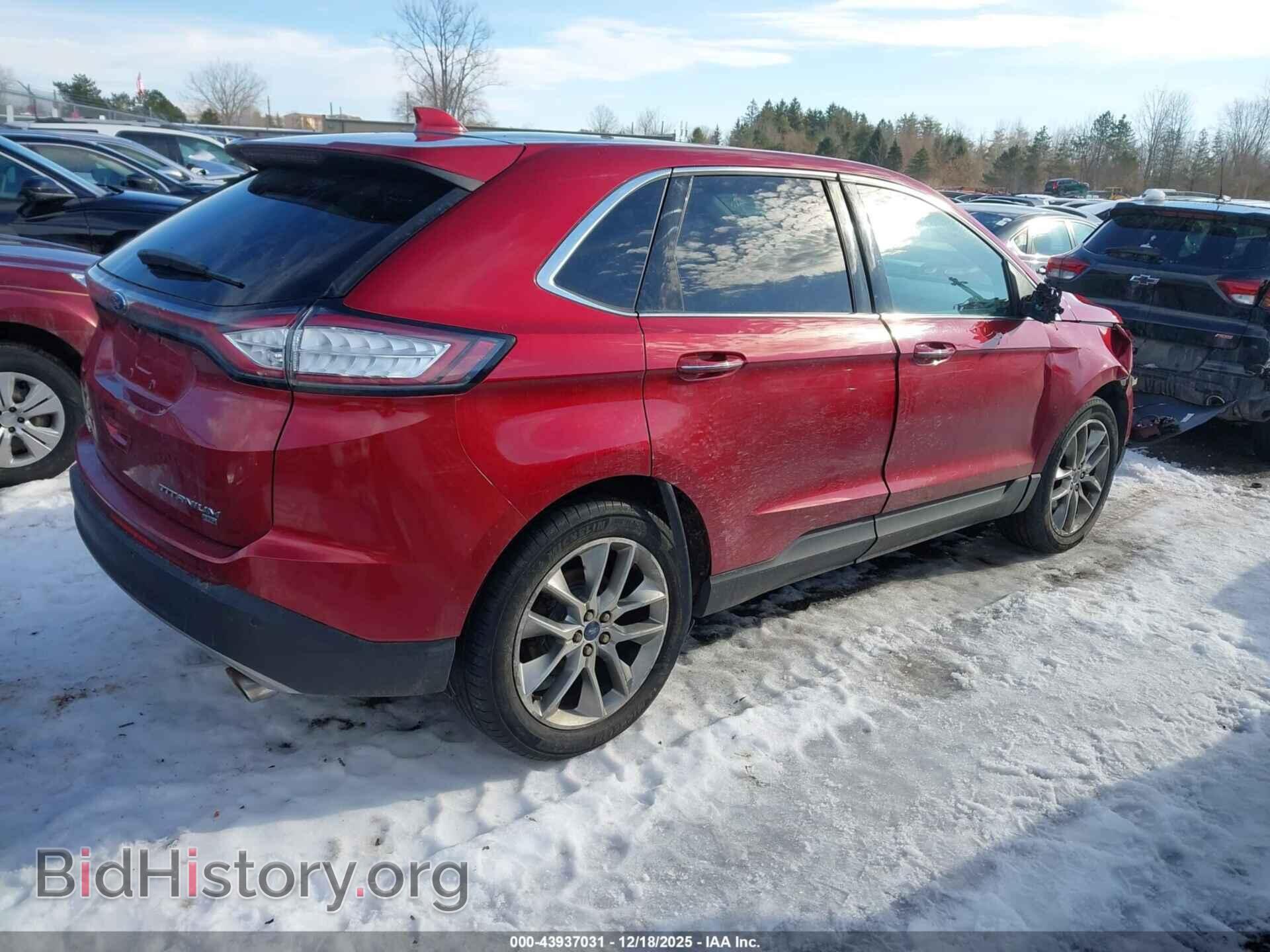 2015 FORD EDGE - VIN: 2FMTK4K83FBB29385 - Photo 4