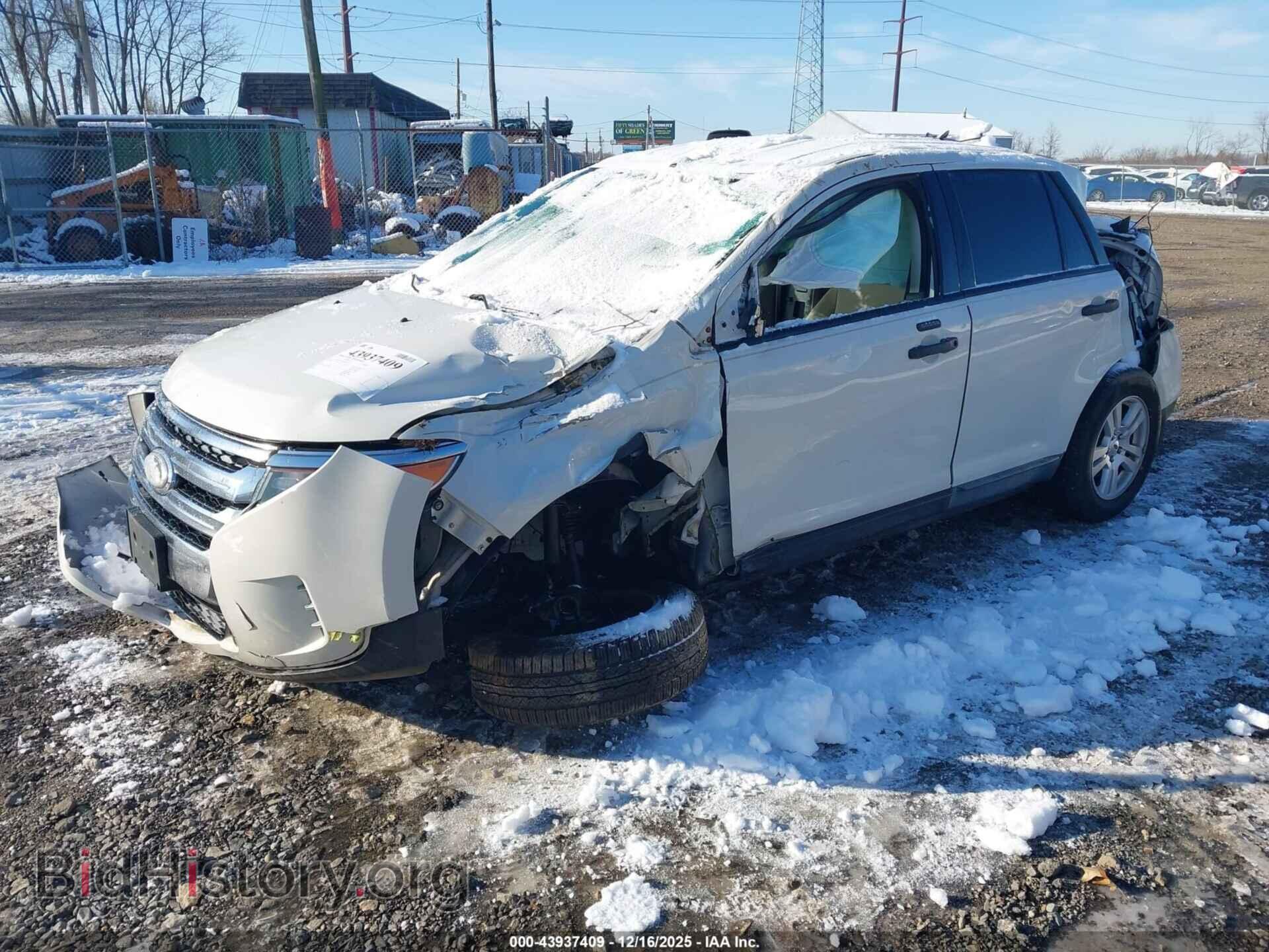 2011 FORD EDGE - VIN: 2FMDK3GCXBBB13495 - Фото 2