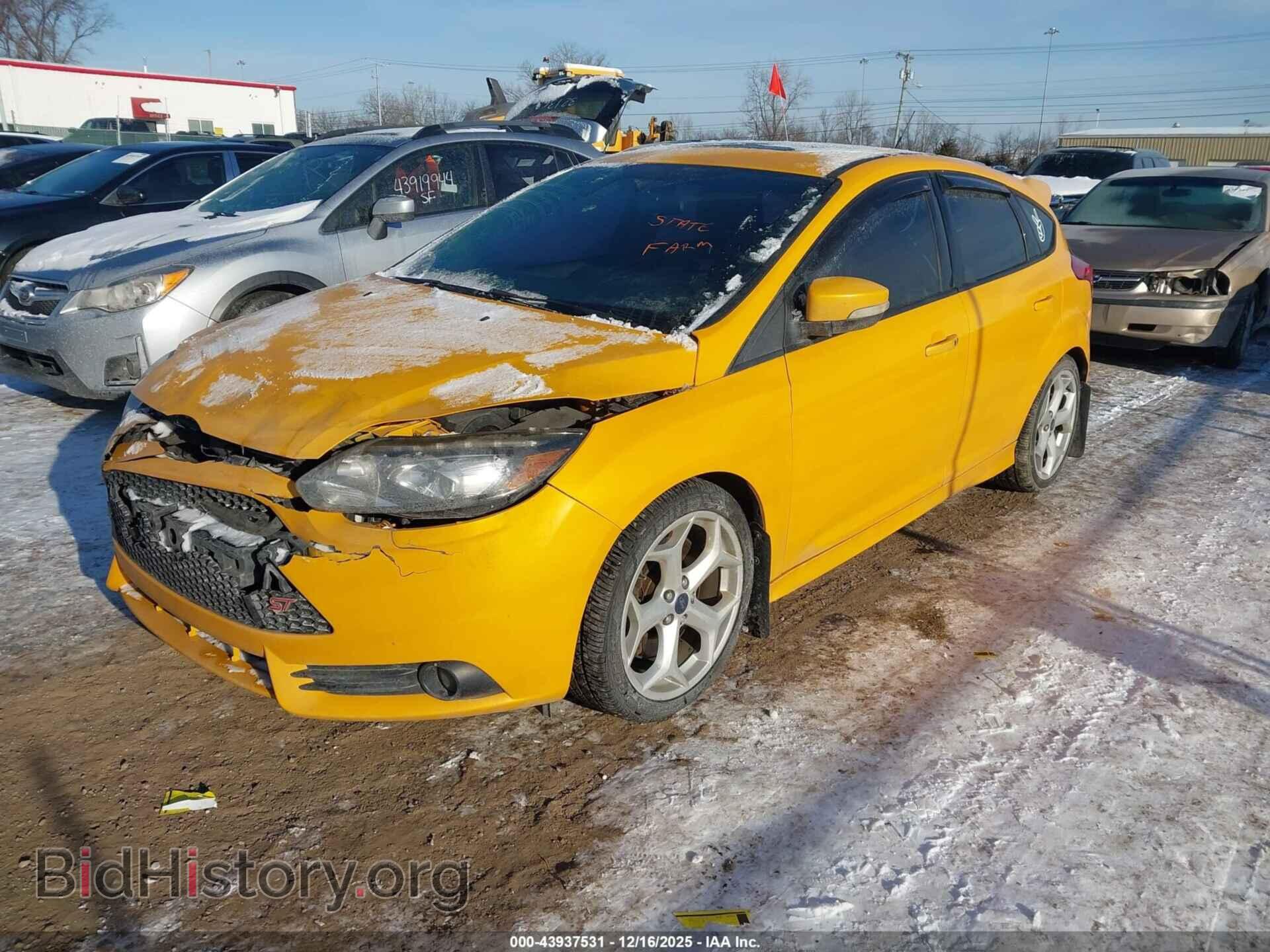 2014 FORD FOCUS ST - VIN: 1FADP3L99EL422935 - Фото 2