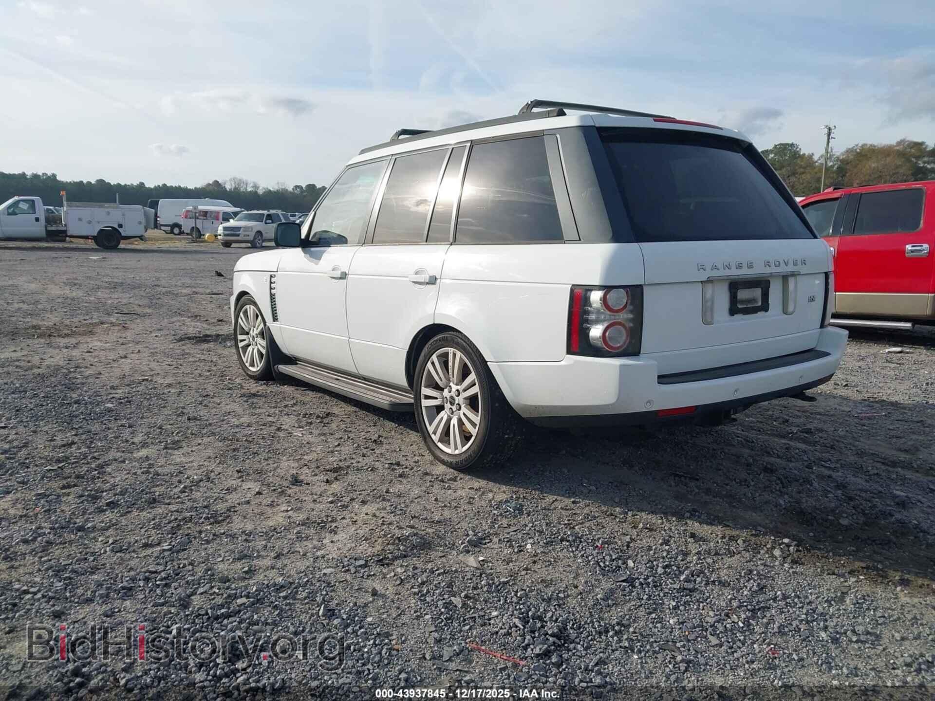 2012 LAND ROVER RANGE ROVER - VIN: SALMF1D43CA378324 - Фото 3