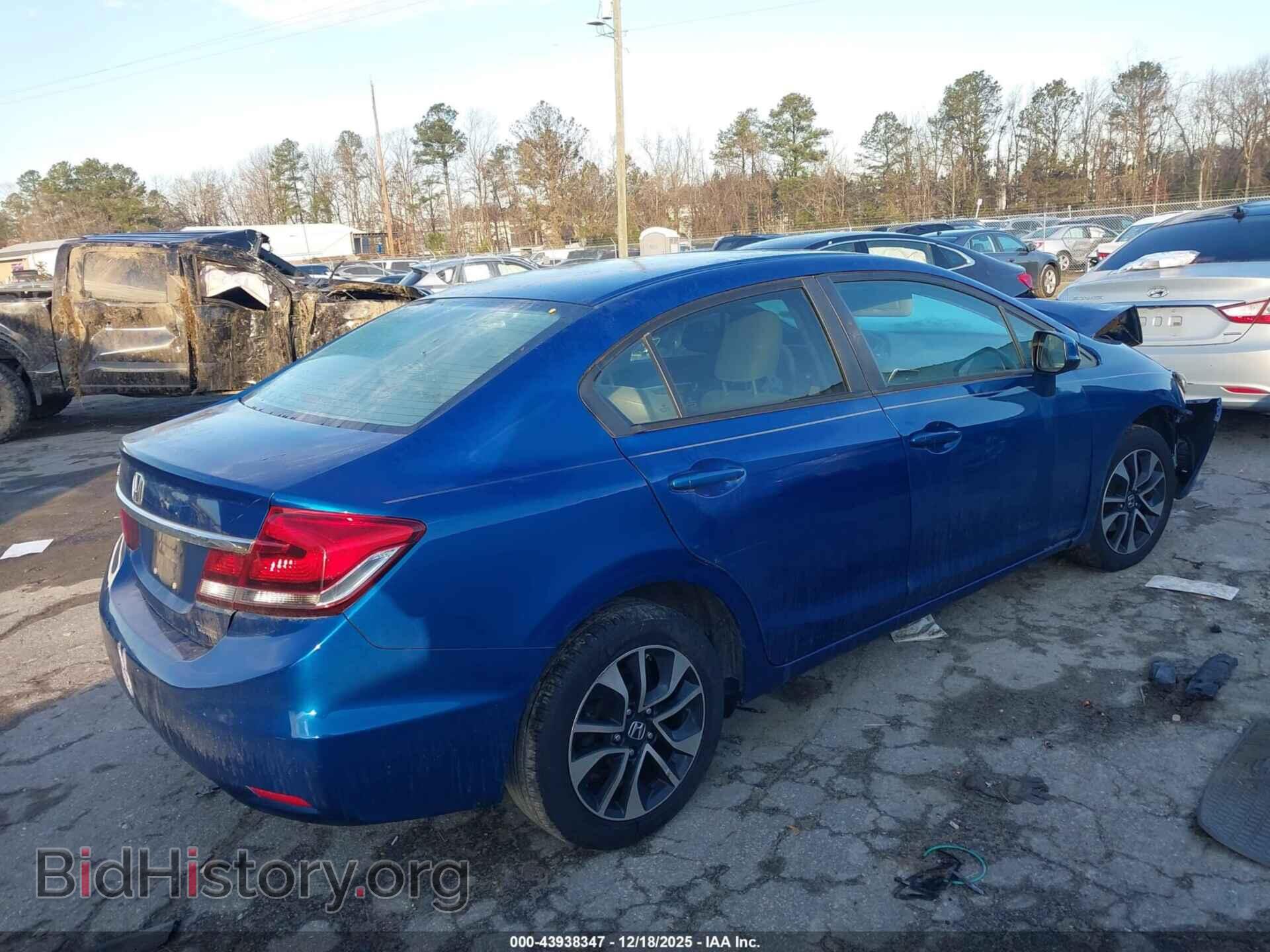 2013 HONDA CIVIC - VIN: 19XFB2F81DE059682 - Фото 4