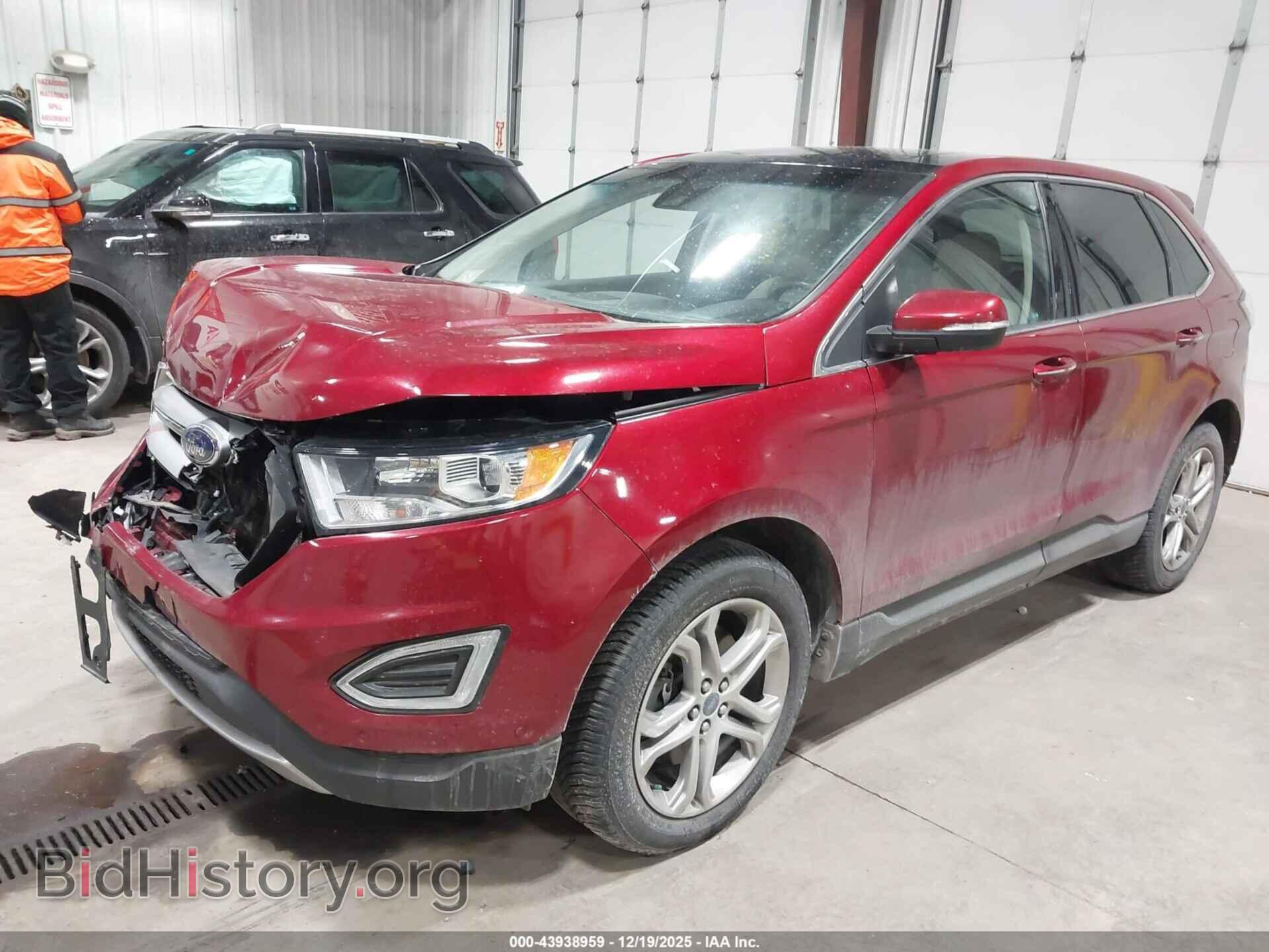 2016 FORD EDGE - VIN: 2FMPK4K87GBC21554 - Фото 2