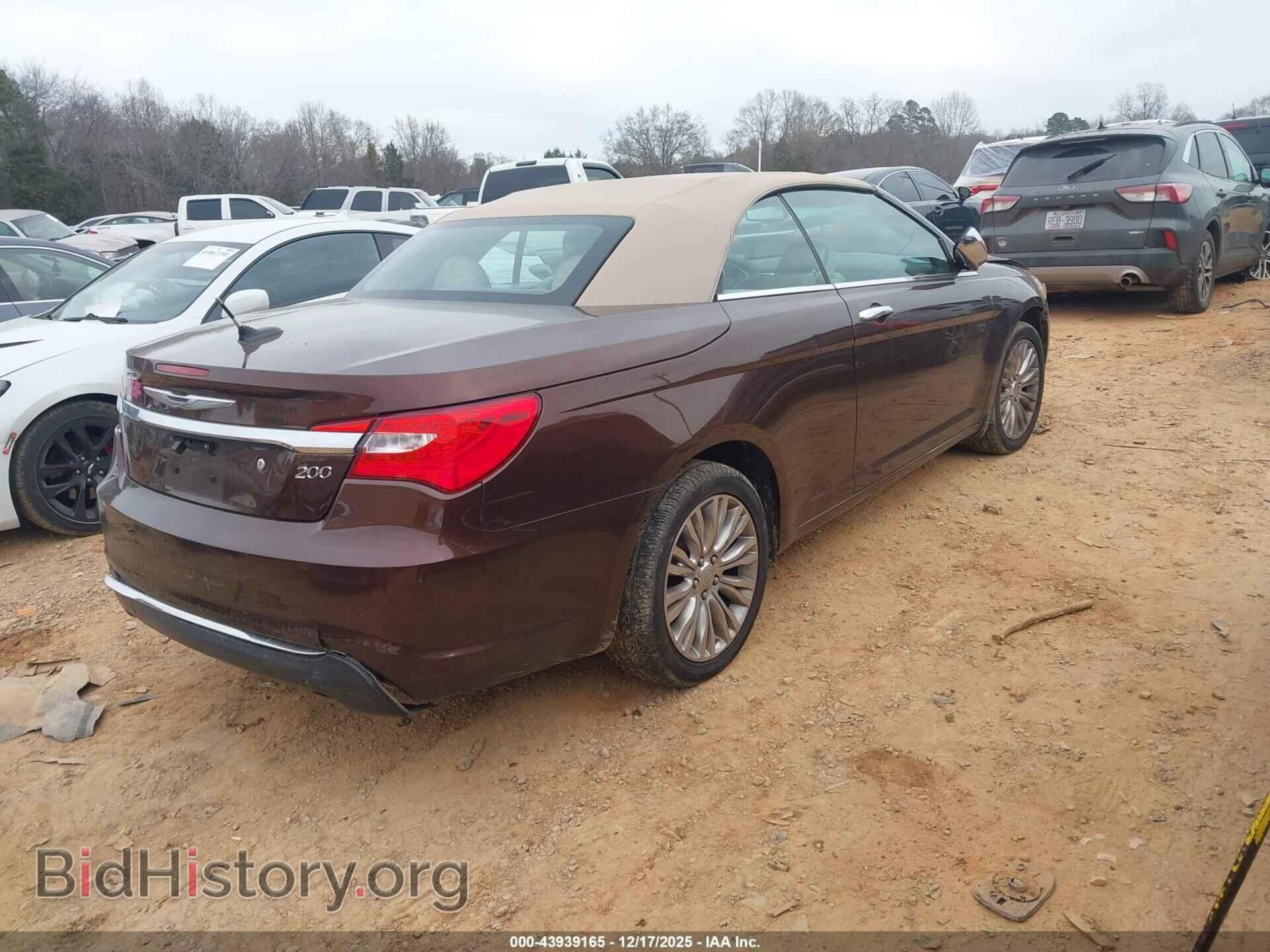 2013 CHRYSLER 200 - VIN: 1C3BCBFG7DN633334 - Фото 4