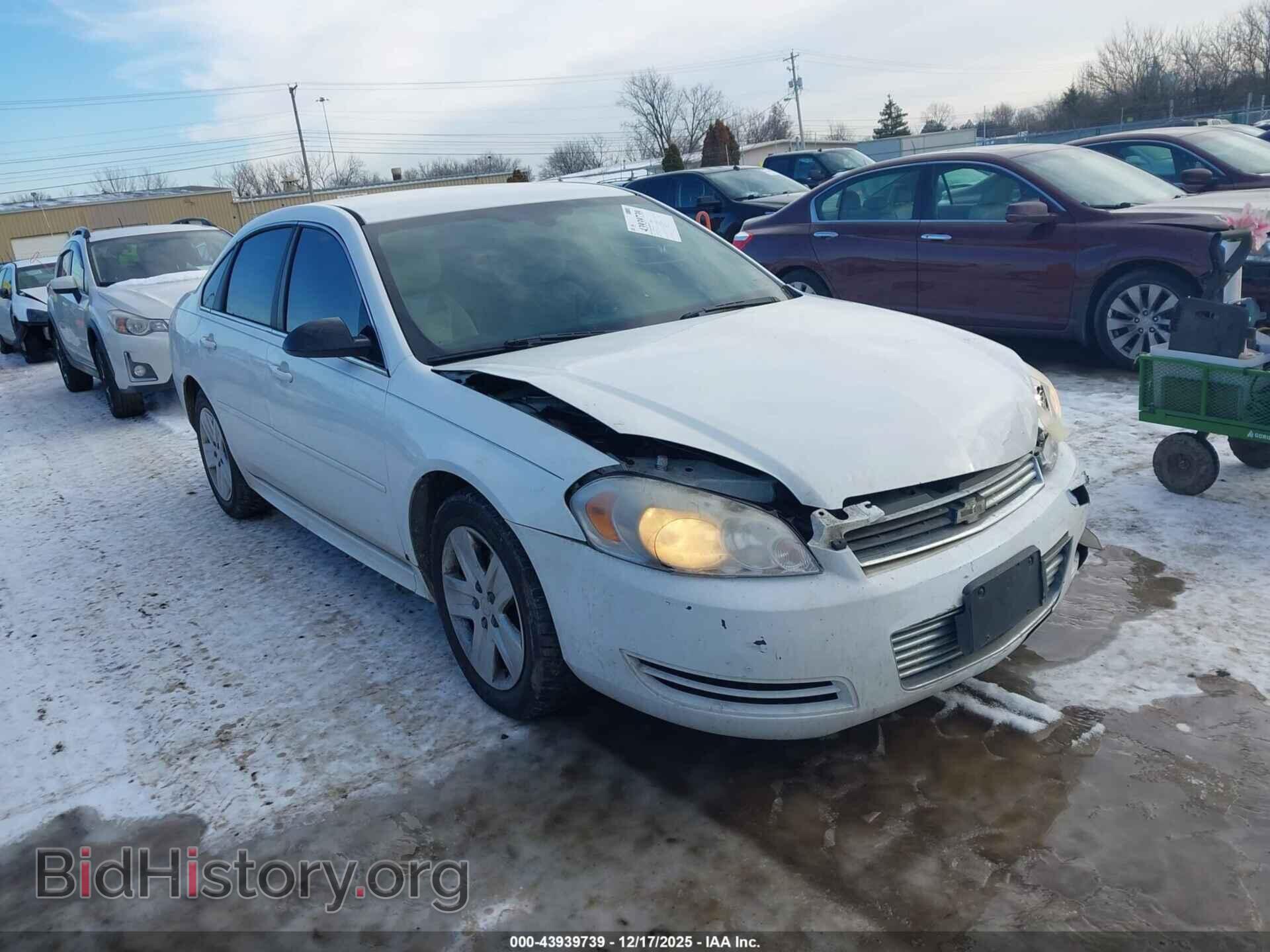 Photo 2G1WF5EK3B1237291 - CHEVROLET IMPALA 2011
