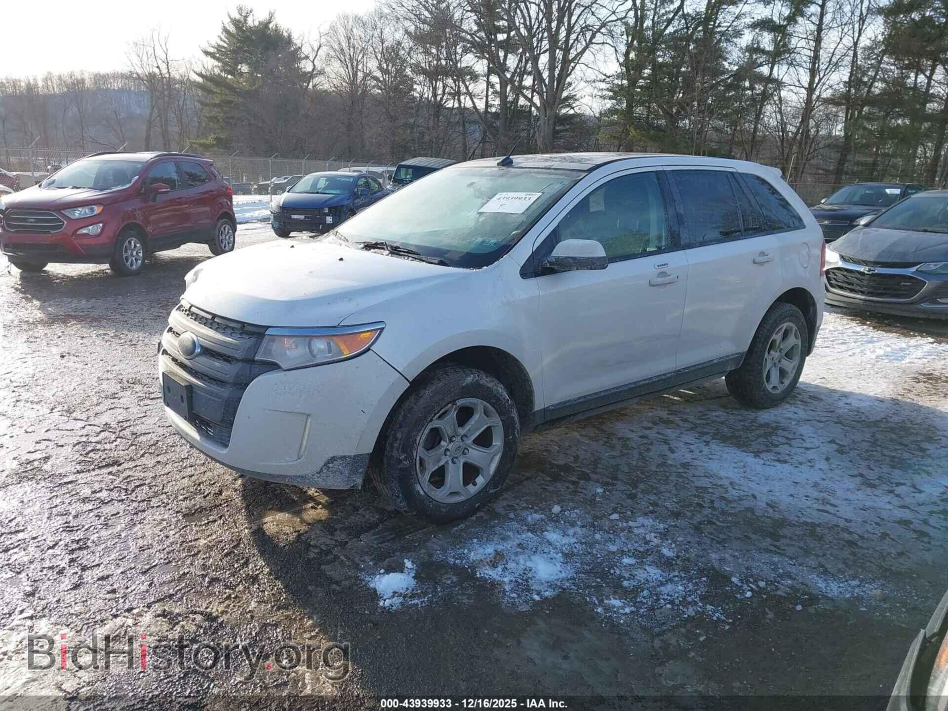 2014 FORD EDGE - VIN: 2FMDK4JC7EBA44896 - Фото 2