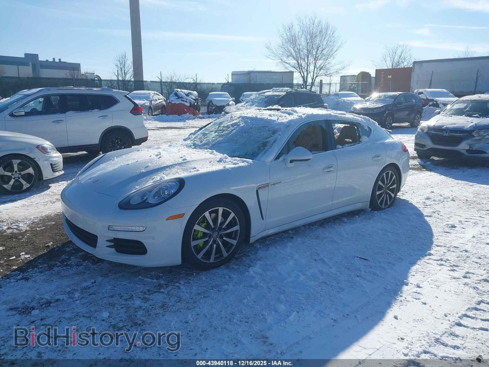 2014 PORSCHE PANAMERA E-HYBRID - VIN: WP0AD2A77EL044891 - Фото 2