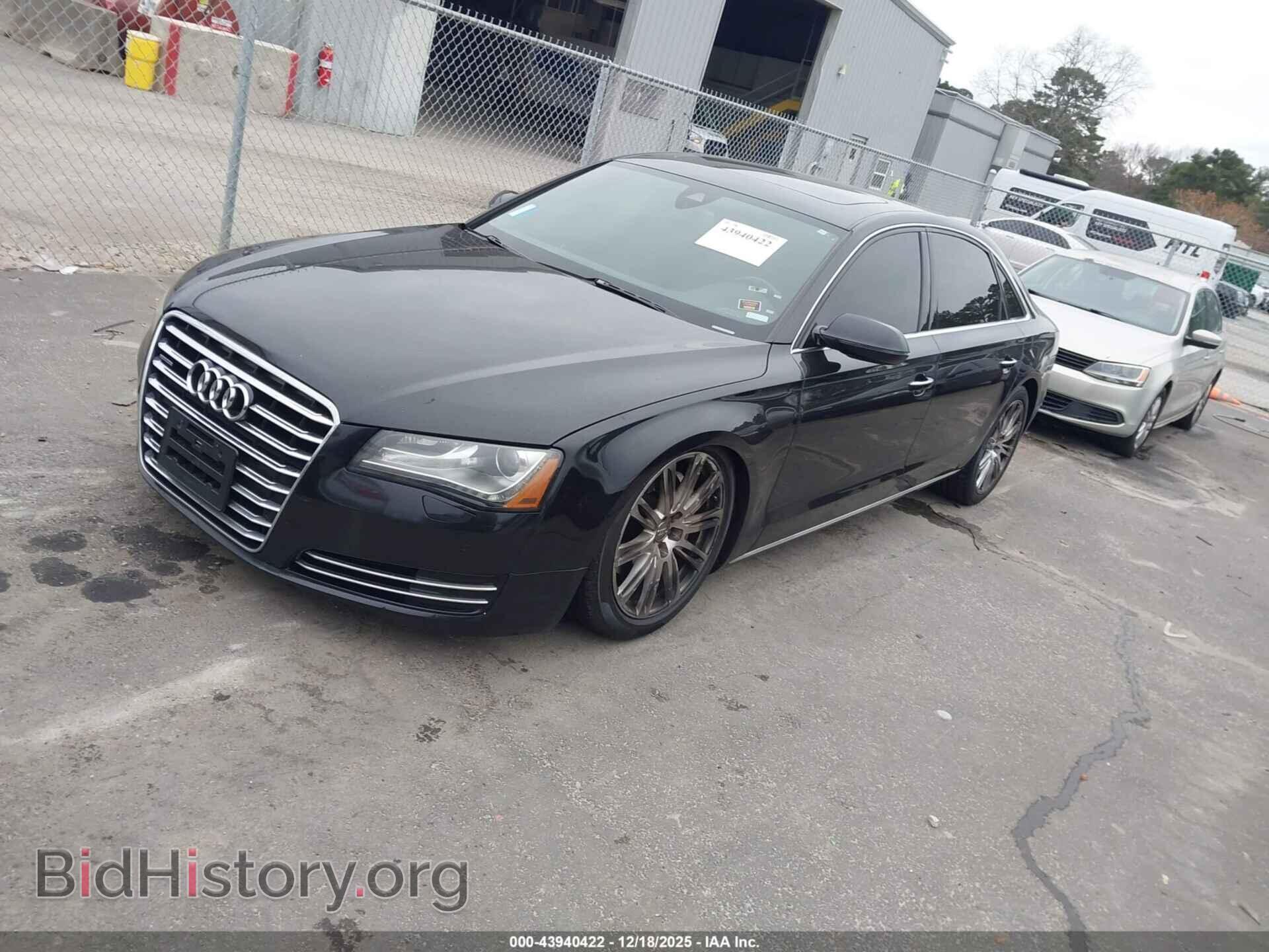 2013 AUDI A8 L - VIN: WAURGAFD0DN004722 - Фото 2