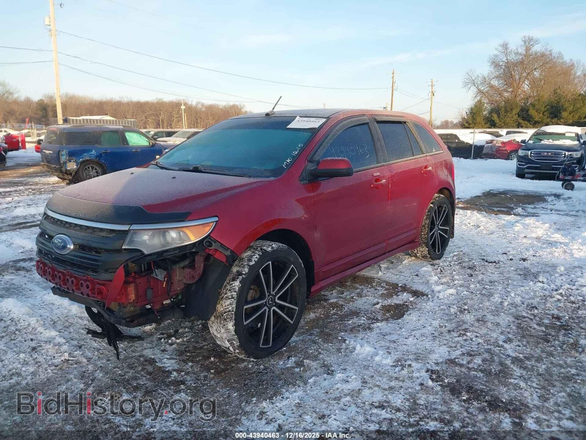 2013 FORD EDGE - VIN: 2FMDK4AKXDBA15737 - Фото 2