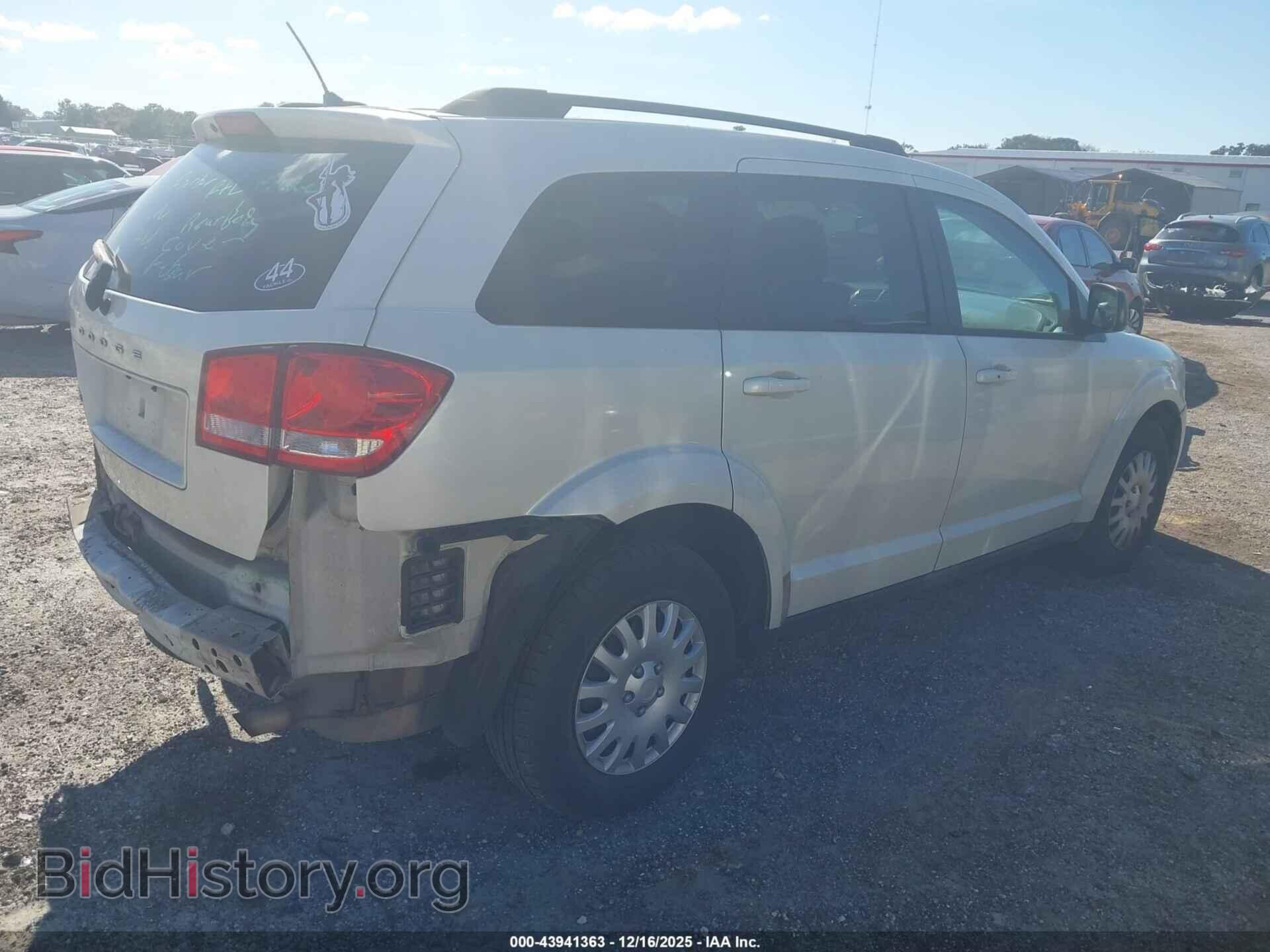 2012 DODGE JOURNEY - VIN: 3C4PDCAB0CT319944 - Фото 4