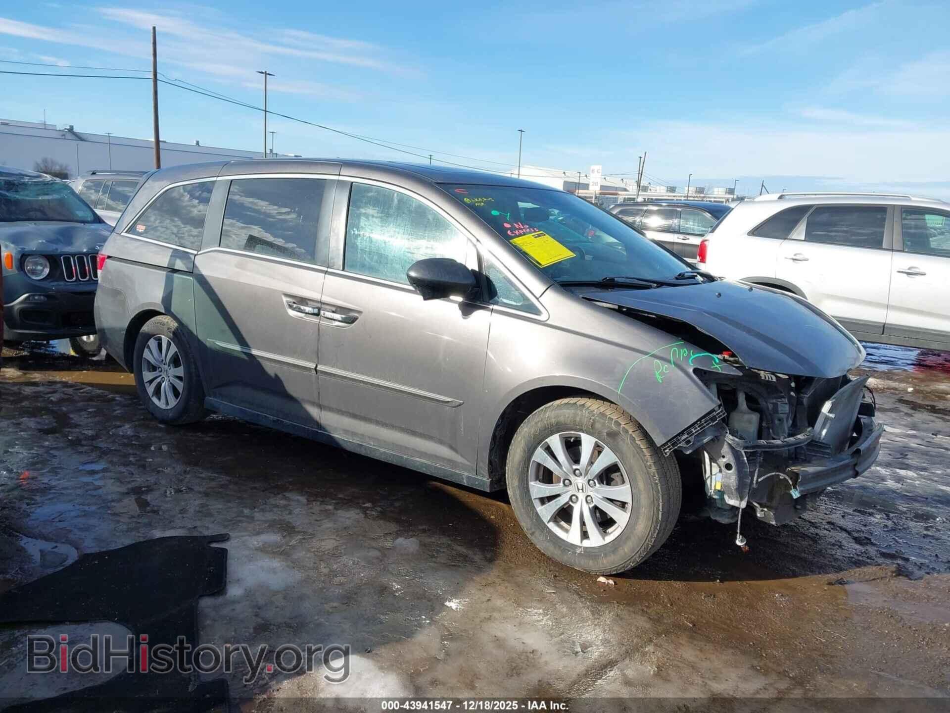 Фотография 5FNRL5H61GB079601 - HONDA ODYSSEY 2016