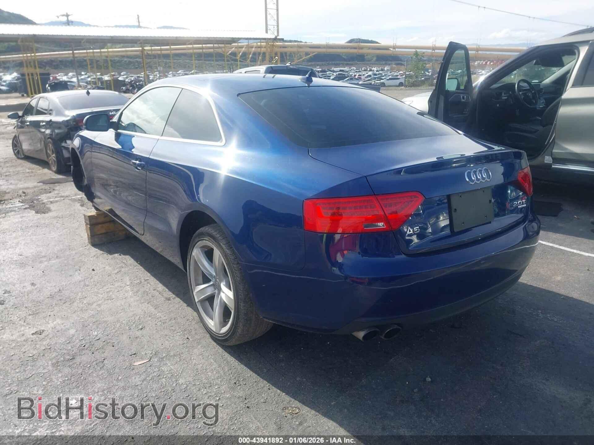 2013 AUDI A5 - VIN: WAULFAFR2DA050774 - Фото 3
