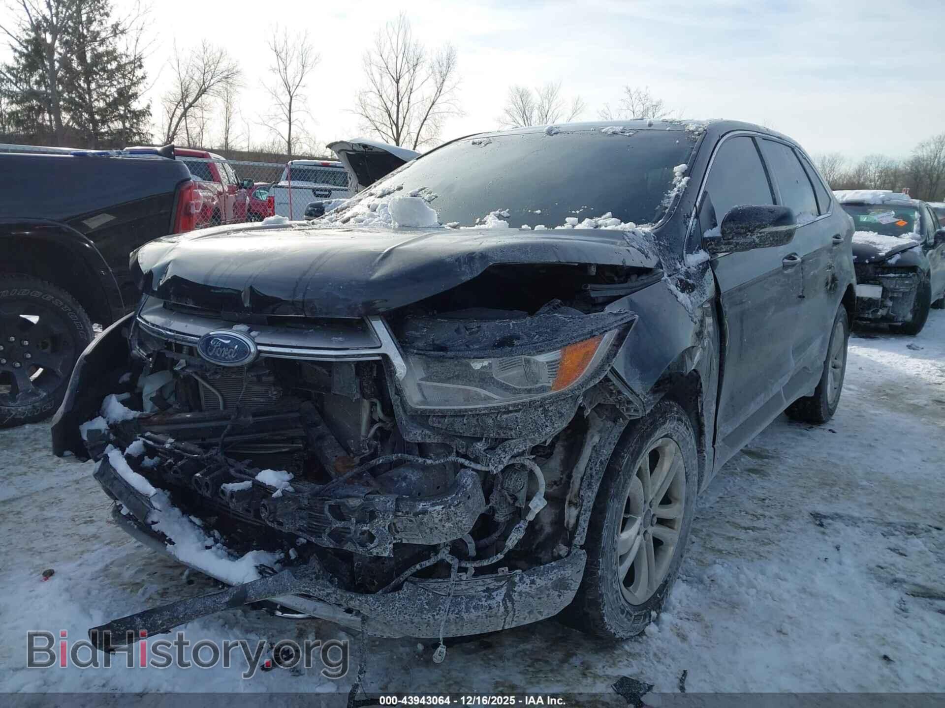 2016 FORD EDGE - VIN: 2FMPK4J90GBB56993 - Фото 2