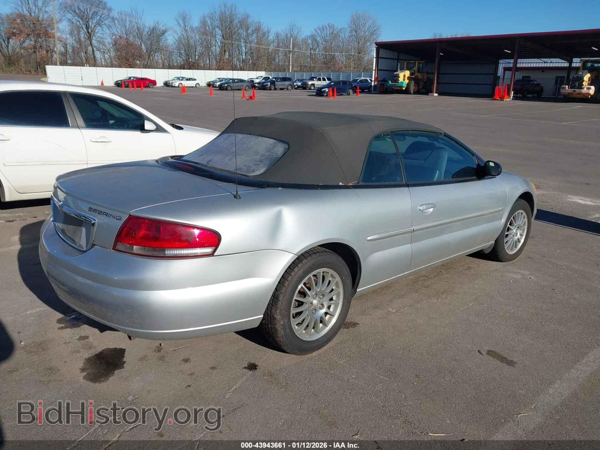 2005 CHRYSLER SEBRING - VIN: 1C3EL55R85N576029 - Фото 4