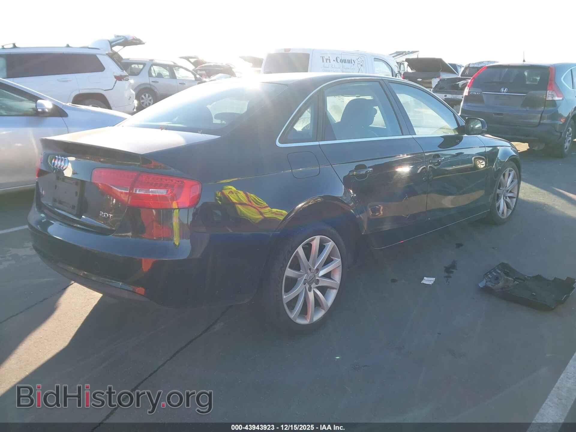 2013 AUDI A4 - VIN: WAUEFAFL8DN035080 - Photo 4