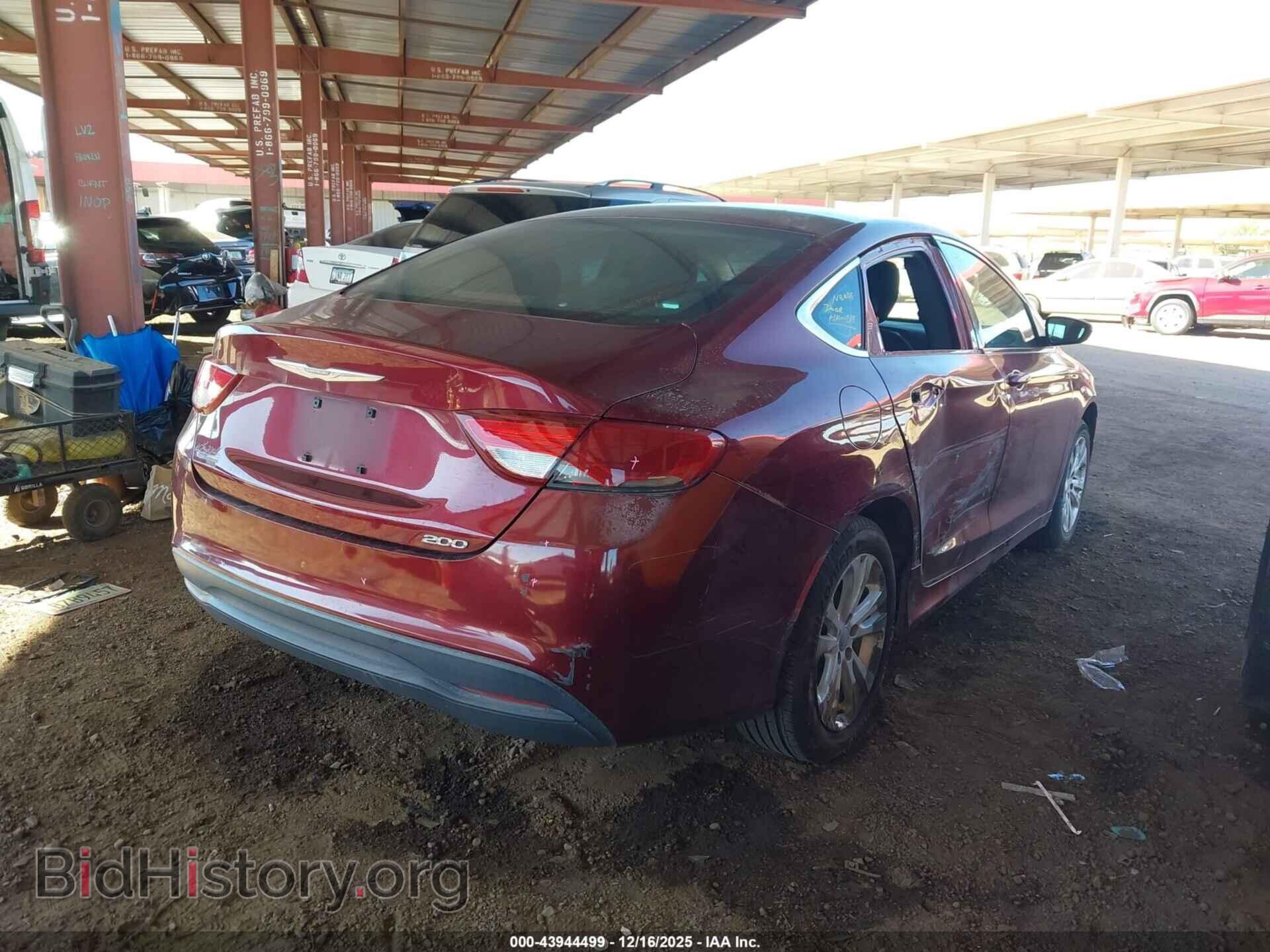 2016 CHRYSLER 200 - VIN: 1C3CCCFB3GN188982 - Фото 4