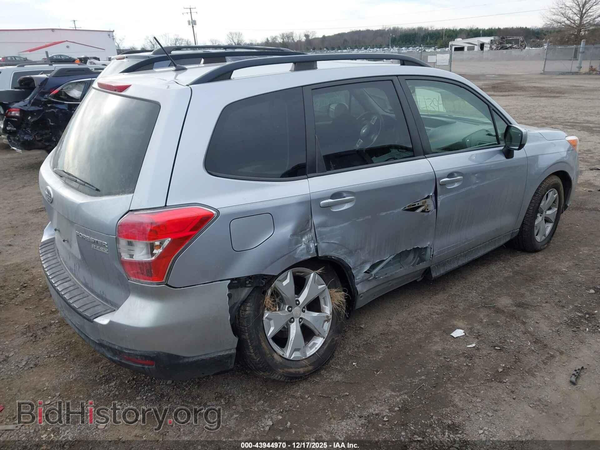 2015 SUBARU FORESTER - VIN: JF2SJAFC2FH829631 - Фото 4