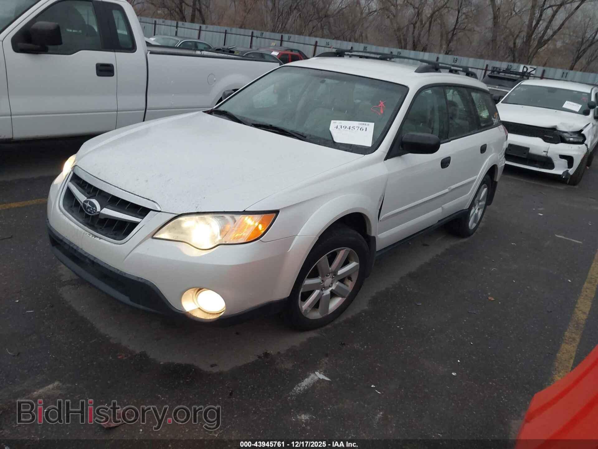 2008 SUBARU OUTBACK - VIN: 4S4BP61C187354012 - Фото 2
