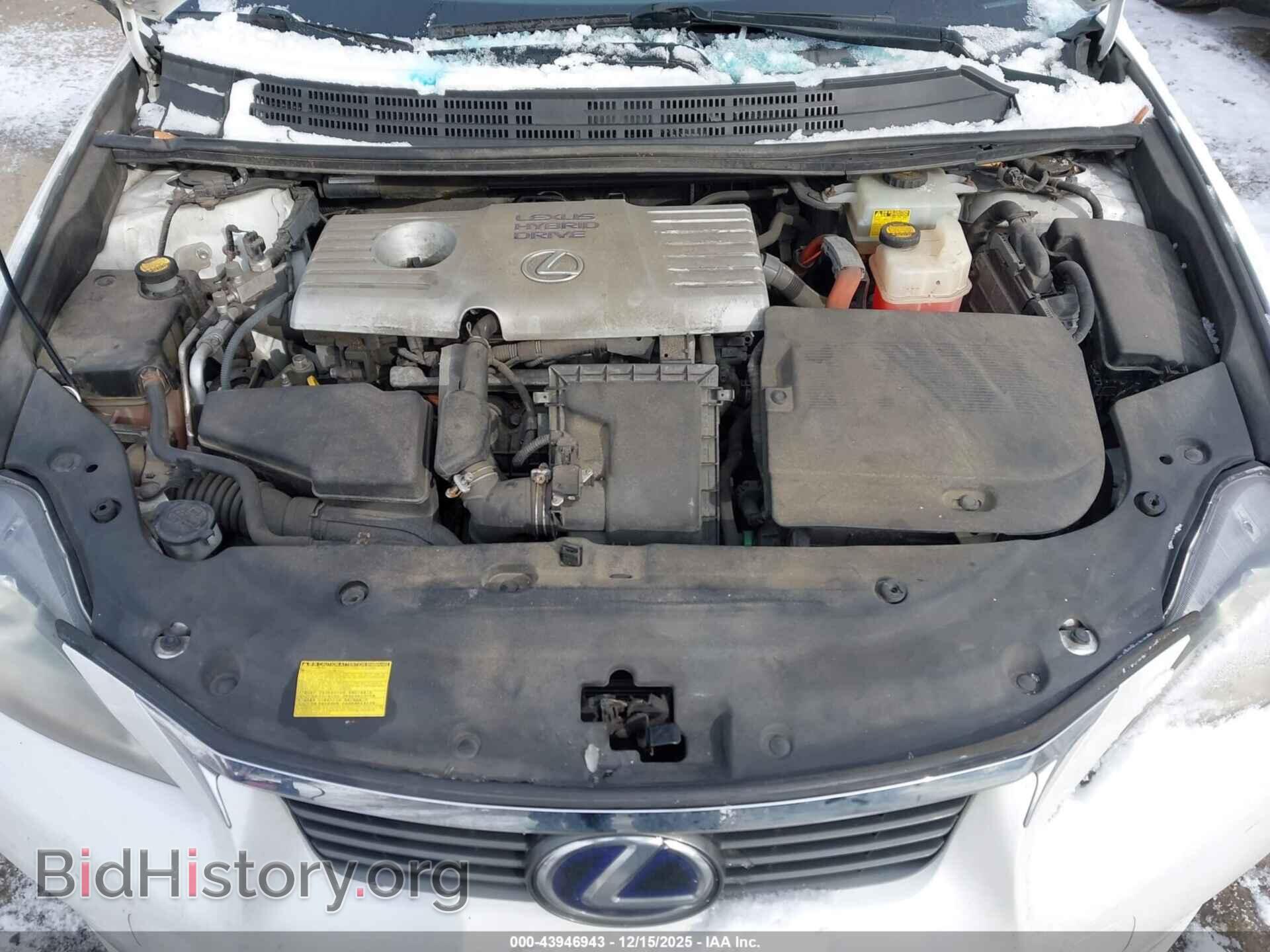 2012 LEXUS CT 200H - VIN: JTHKD5BH2C2121360 - Фото 10