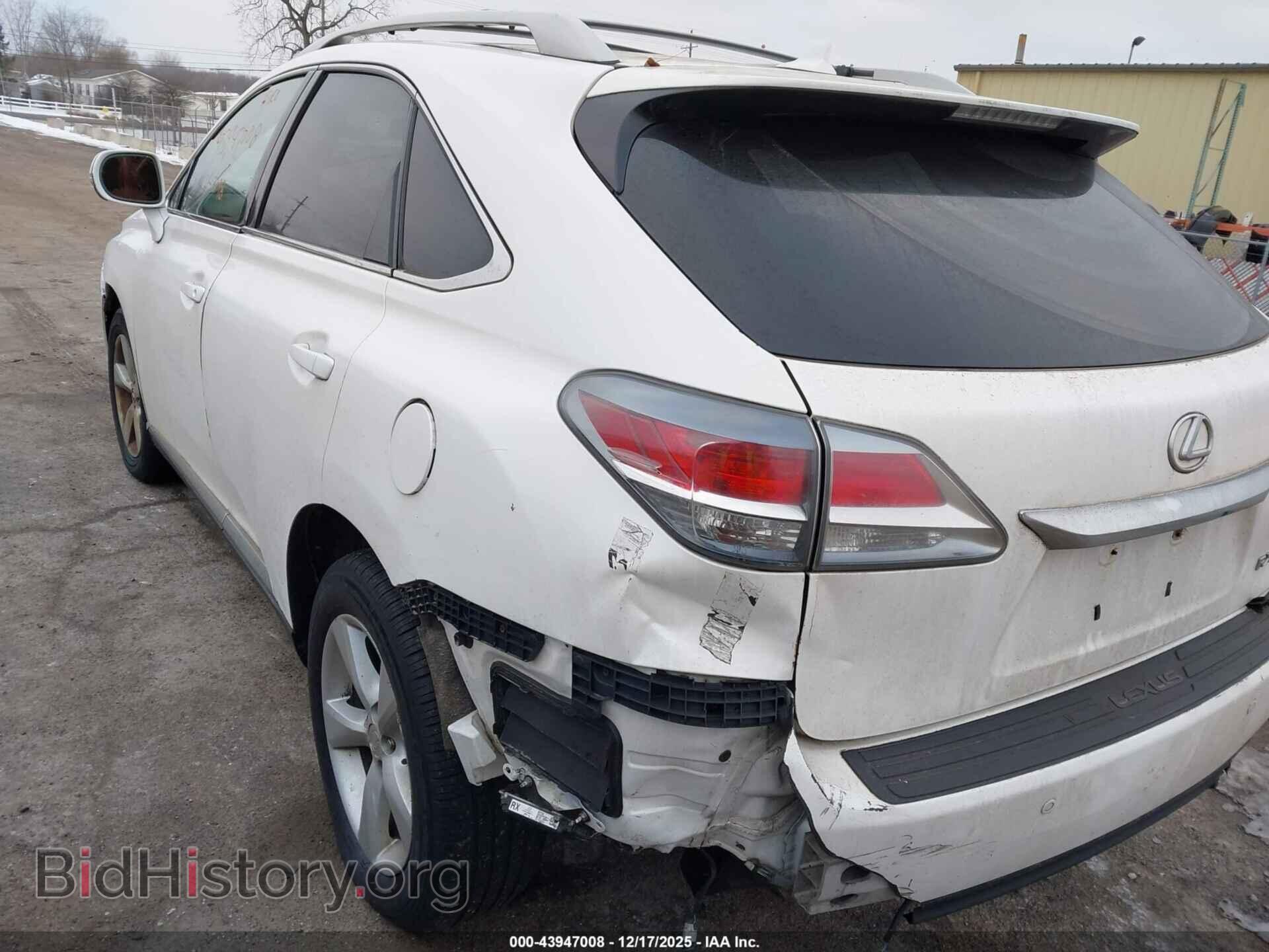 2013 LEXUS RX 350 - VIN: 2T2BK1BA8DC223098 - Фото 3