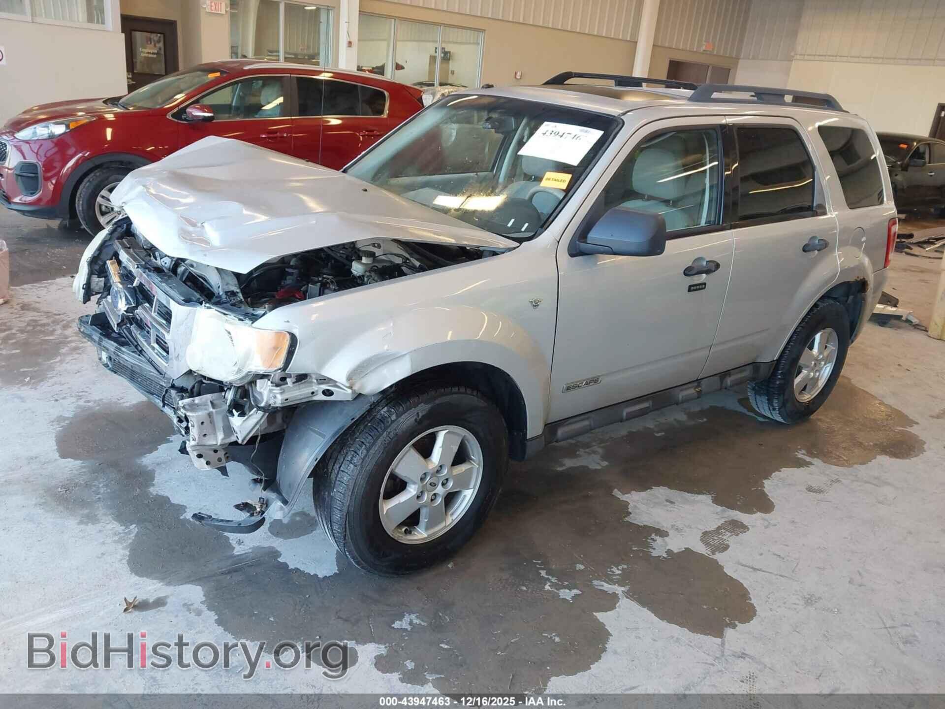 2008 FORD ESCAPE - VIN: 1FMCU03158KB35265 - Фото 2