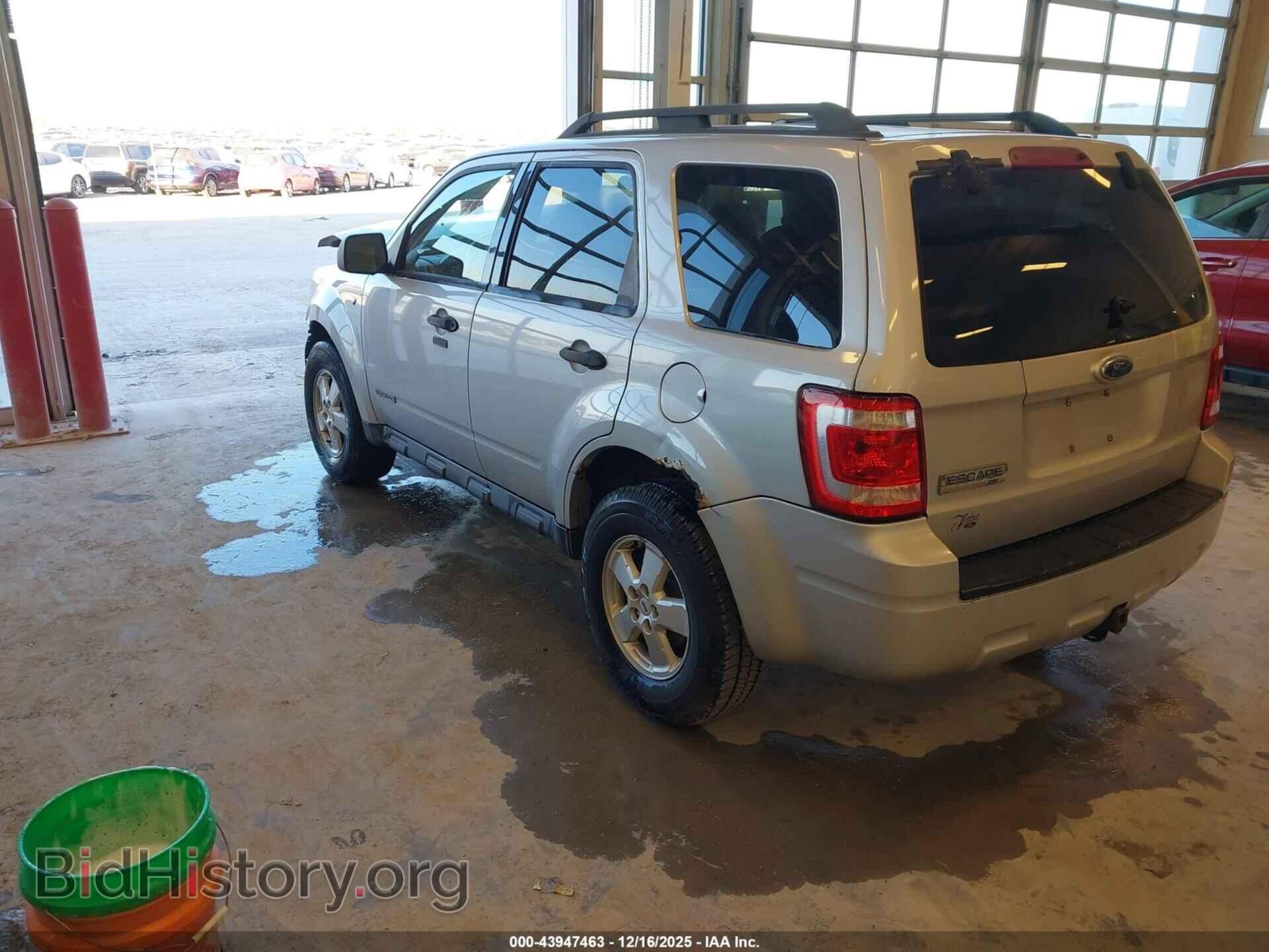 2008 FORD ESCAPE - VIN: 1FMCU03158KB35265 - Фото 3