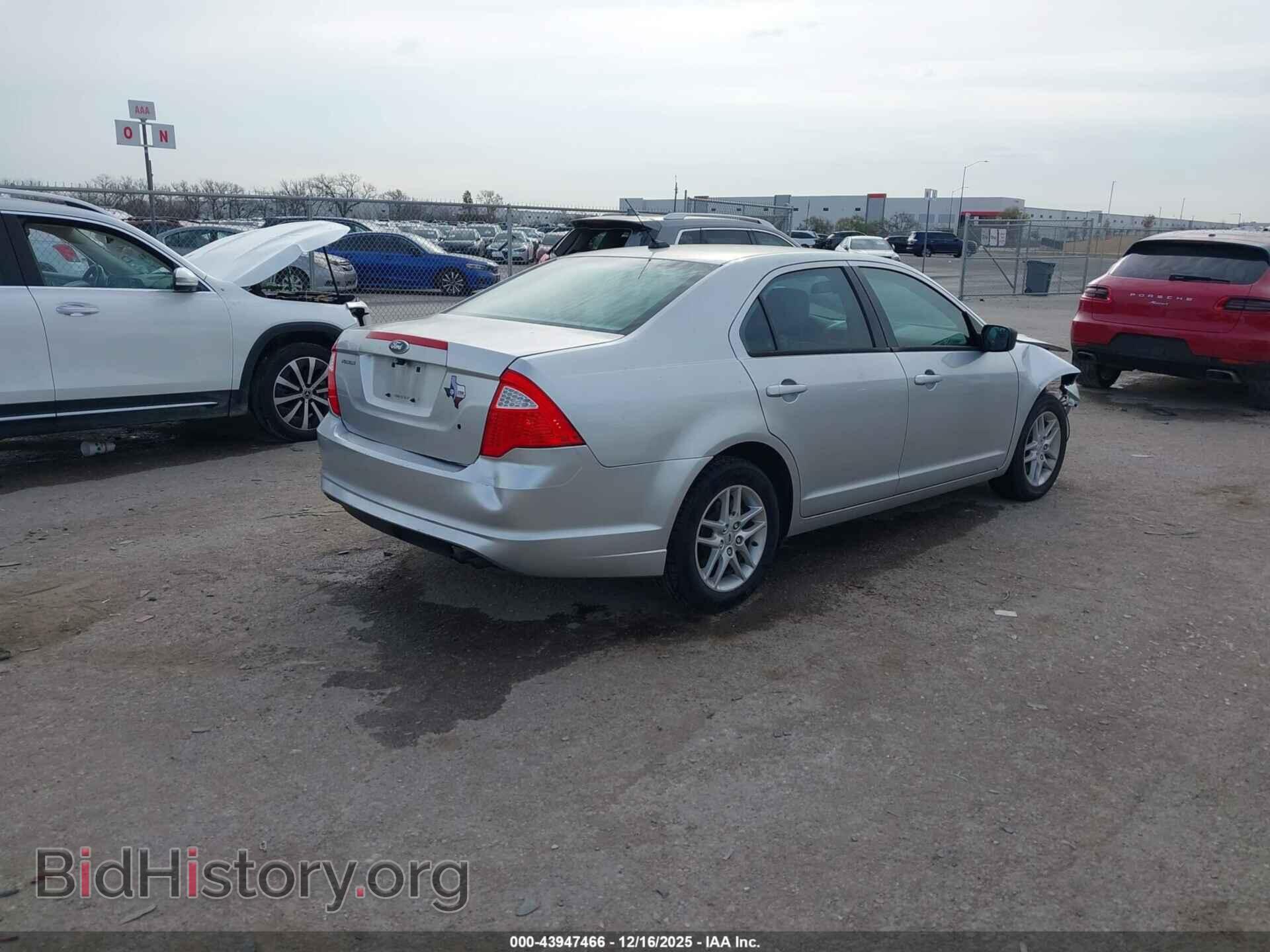 2011 FORD FUSION - VIN: 3FAHP0GA2BR334911 - Фото 4
