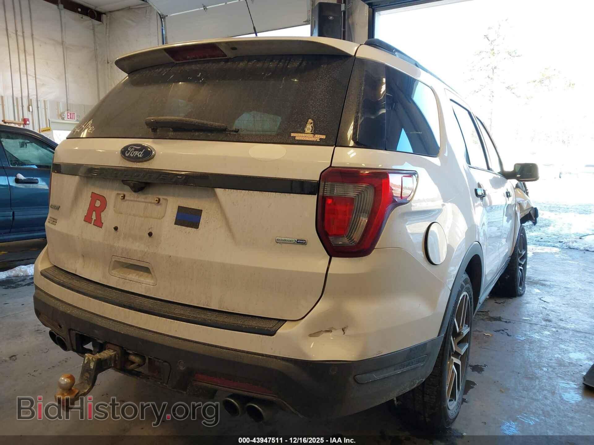 2018 FORD EXPLORER - VIN: 1FM5K8GT0JGB96296 - Фото 4