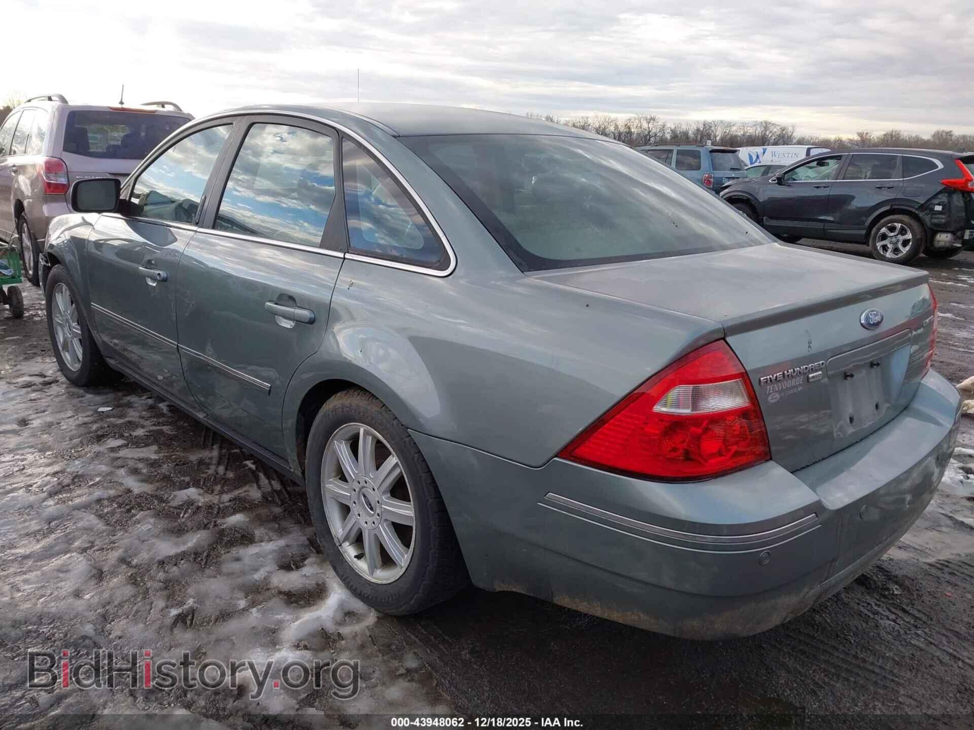 2006 FORD FIVE HUNDRED - VIN: 1FAFP28196G116110 - Фото 3