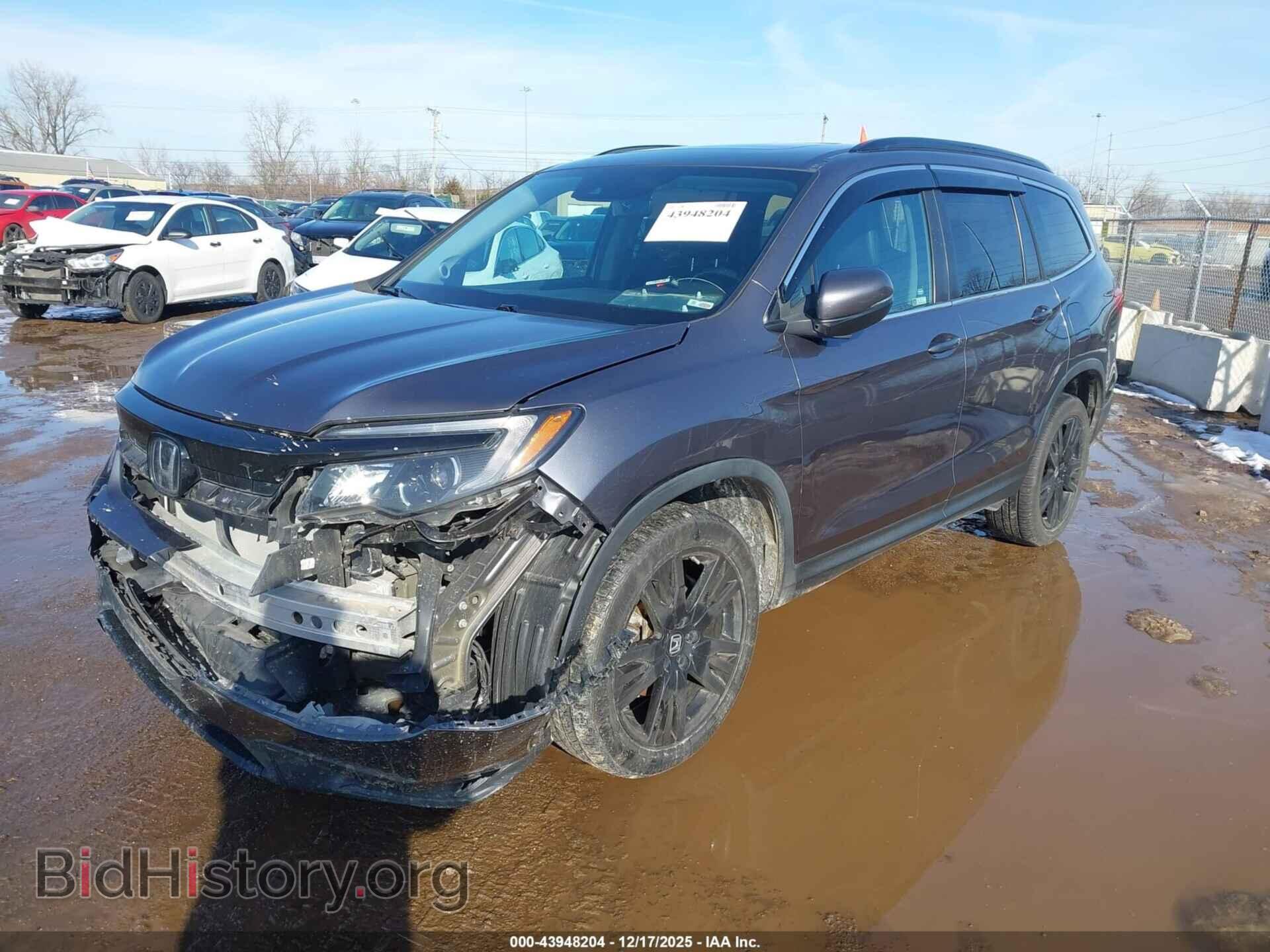 2021 HONDA PILOT - VIN: 5FNYF6H26MB048703 - Фото 2