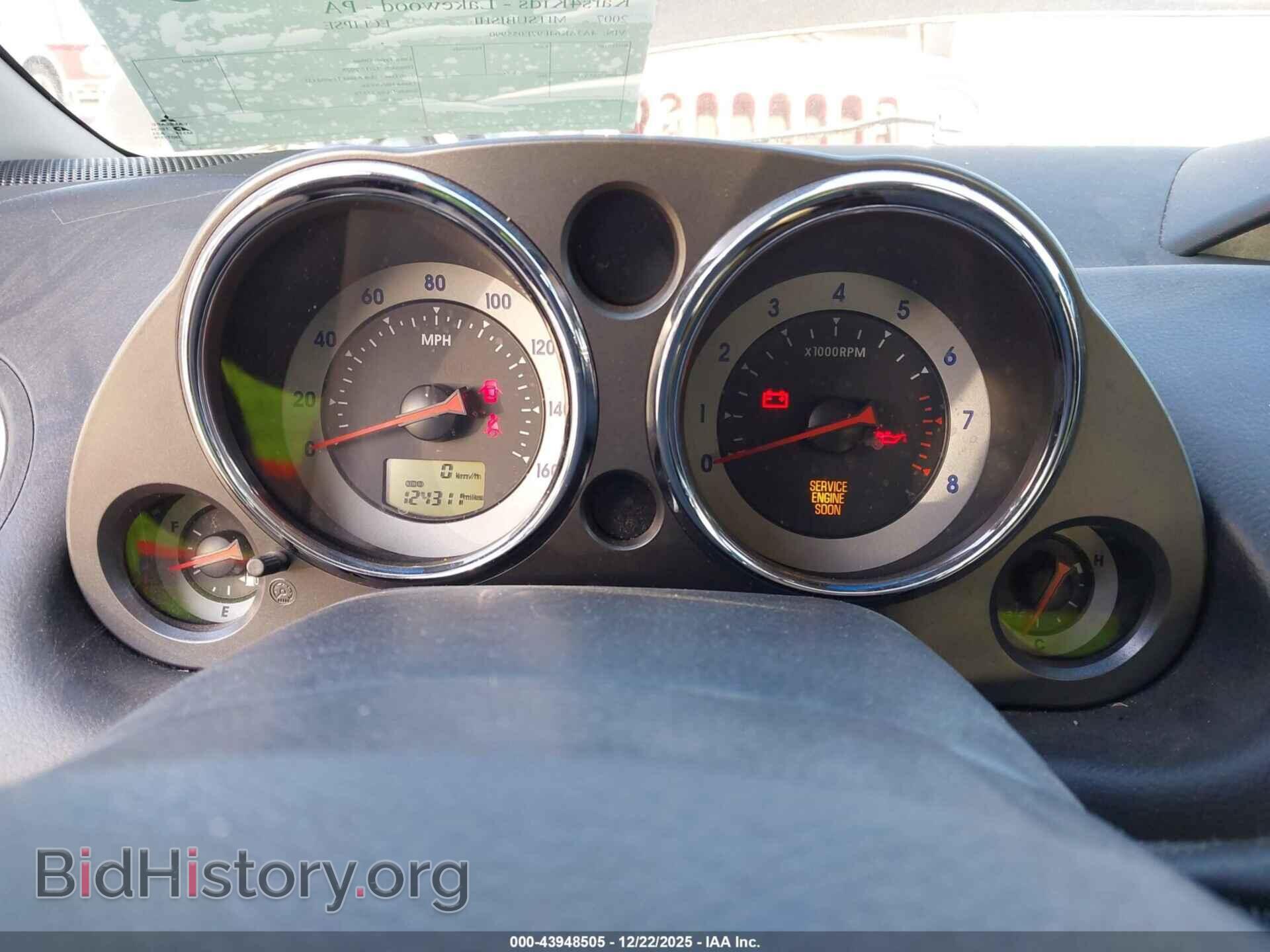 2007 MITSUBISHI ECLIPSE - VIN: 4A3AK64F97E055900 - Фото 7