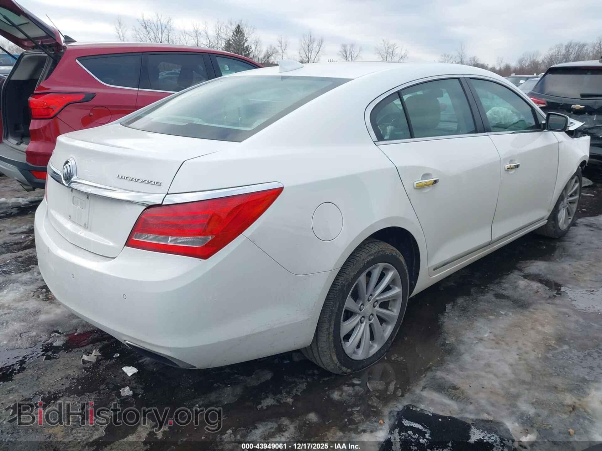 2016 BUICK LACROSSE - VIN: 1G4GB5G34GF219603 - Фото 4