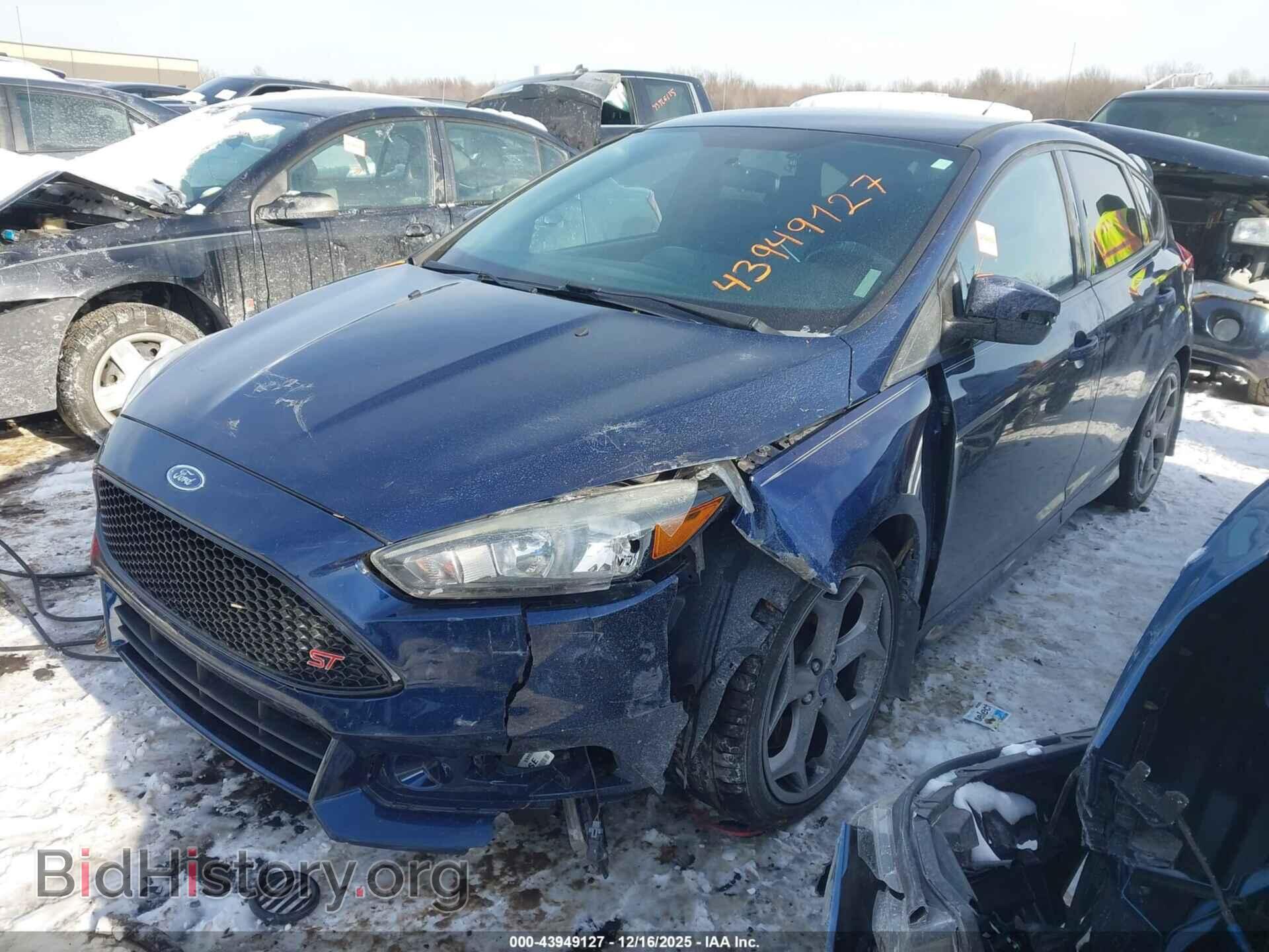 2016 FORD FOCUS ST - VIN: 1FADP3L90GL395739 - Photo 2