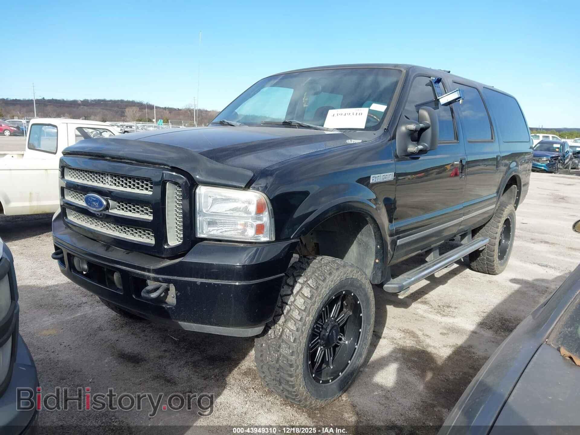 2005 FORD EXCURSION - VIN: 1FMSU43P55EA84335 - Фото 2